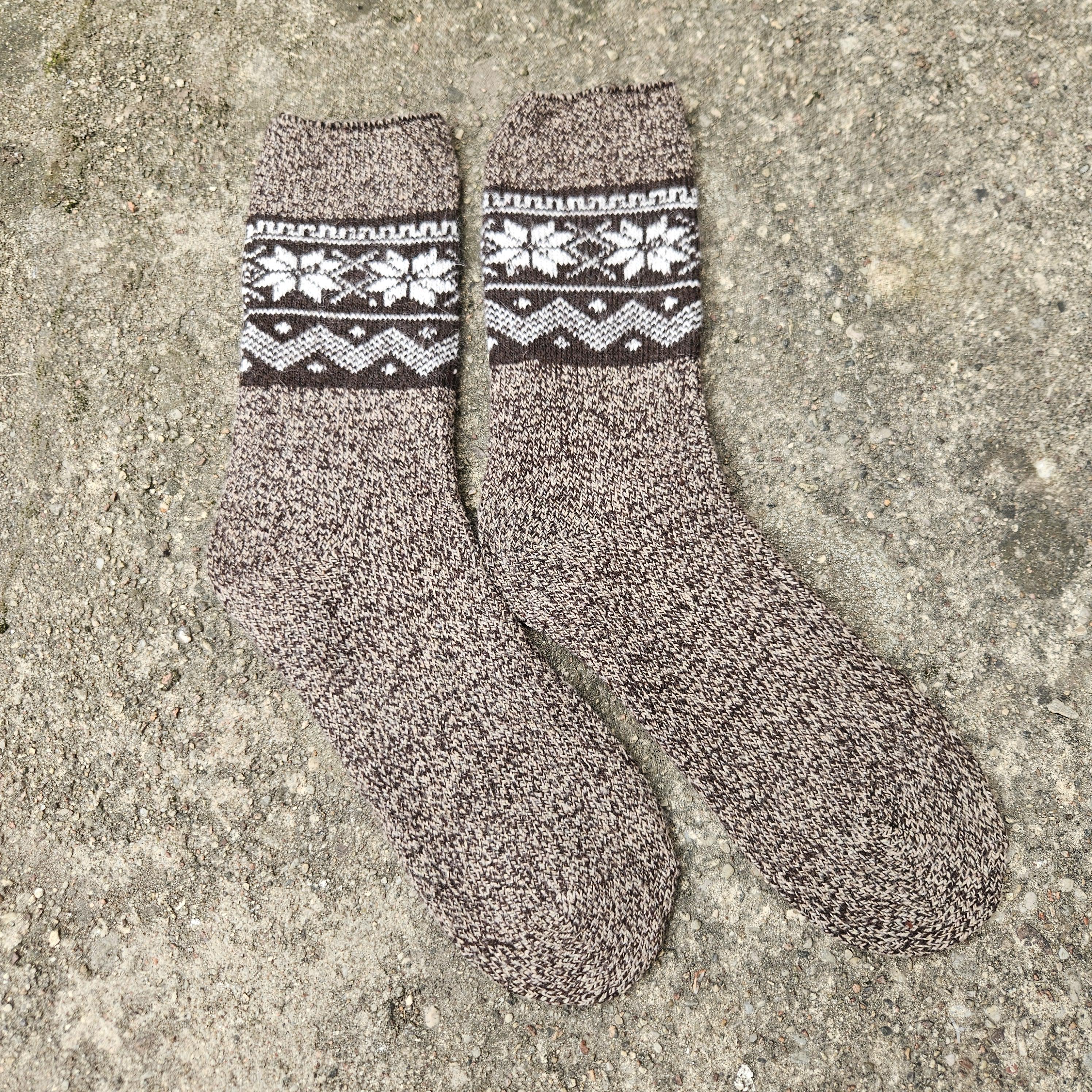 Alpaca Wool Socks – Thick Non Binding Ankle Socks for Diabetic Circulatory Support