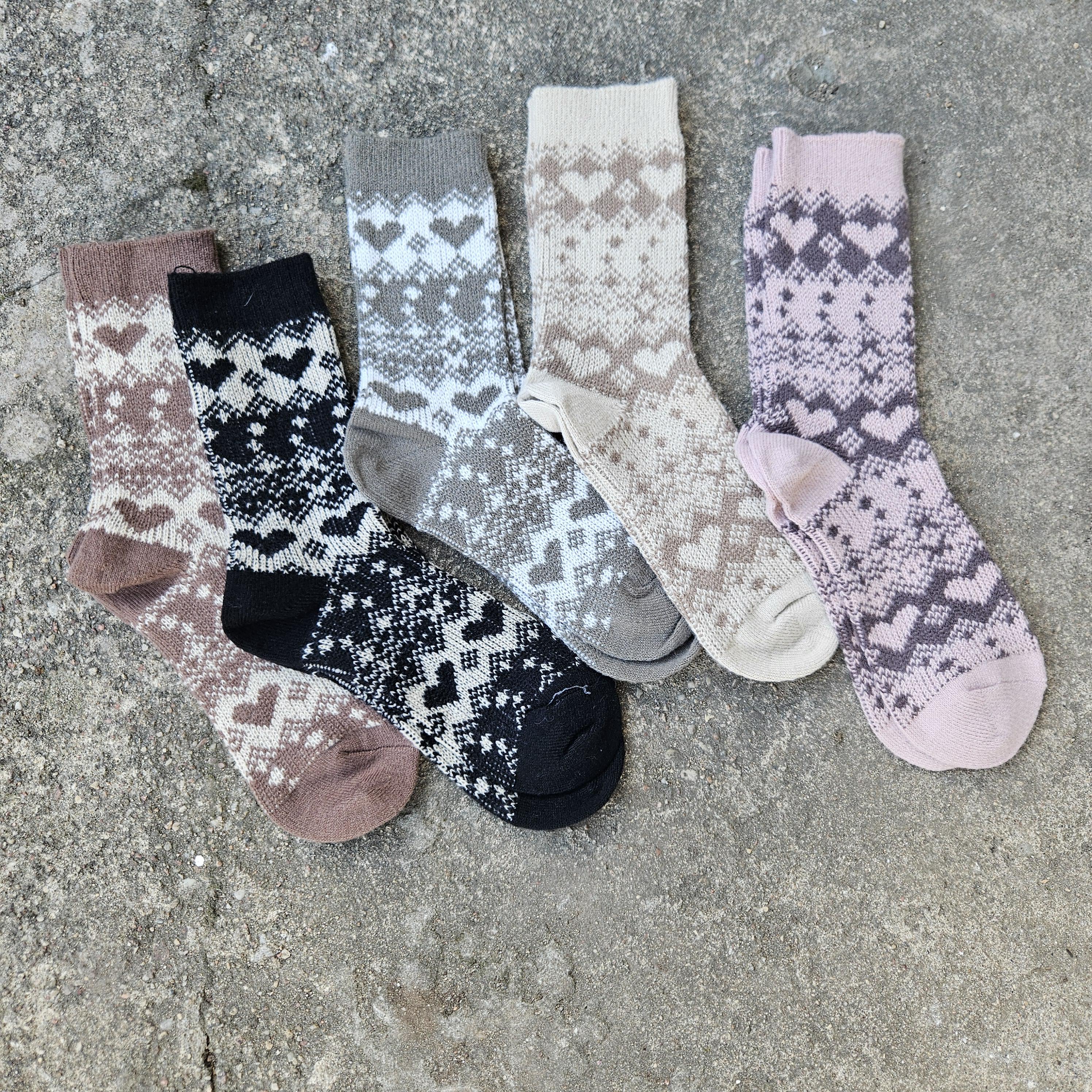 Alpaca Wool Socks – Warm Thick Winter Ankle Socks Unisex With Reinforced Arch Support