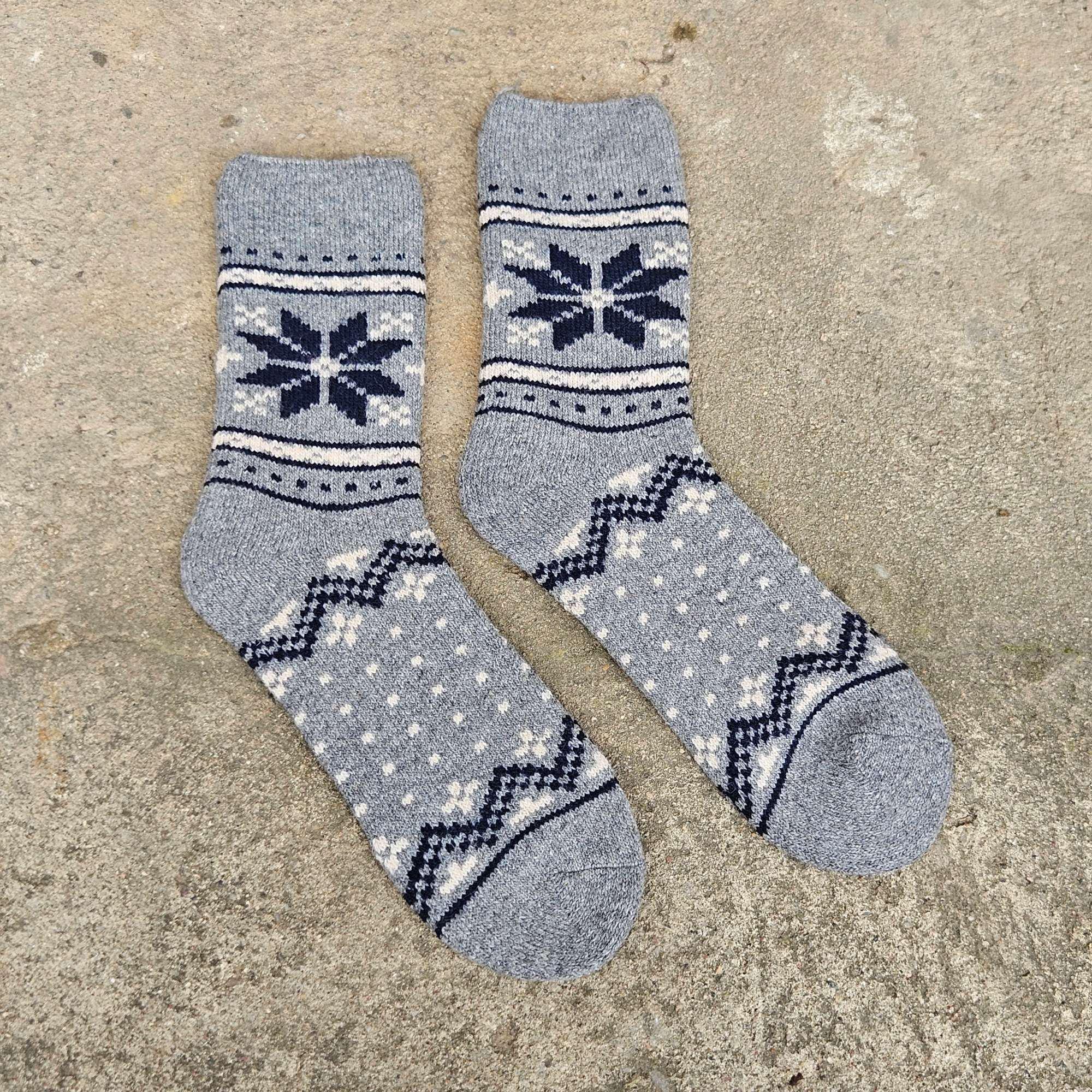 Alpaca Wool Socks – Warm Nordic Ankle Socks Unisex With Reinforced Arch Support