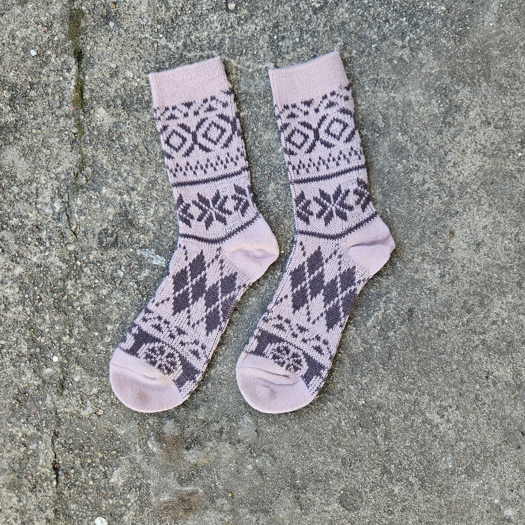 Alpaca Wool Socks – Warm Thick Winter Ankle Socks Unisex With Reinforced Arch Support