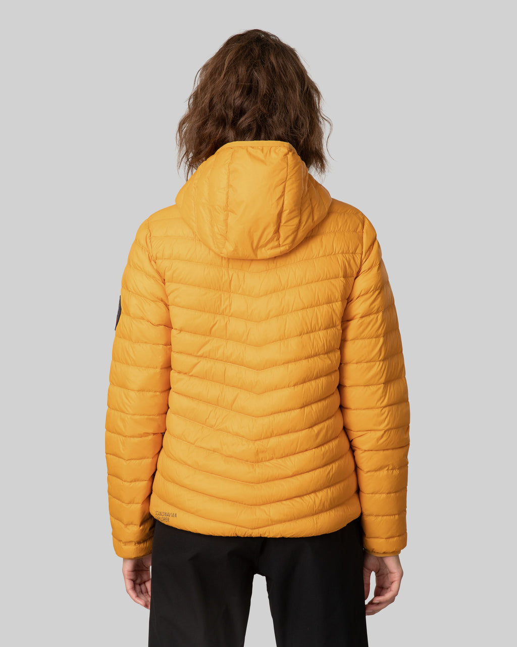 Scandinavian explorer  - Down Jacket Ultra Light Women - Yellow
