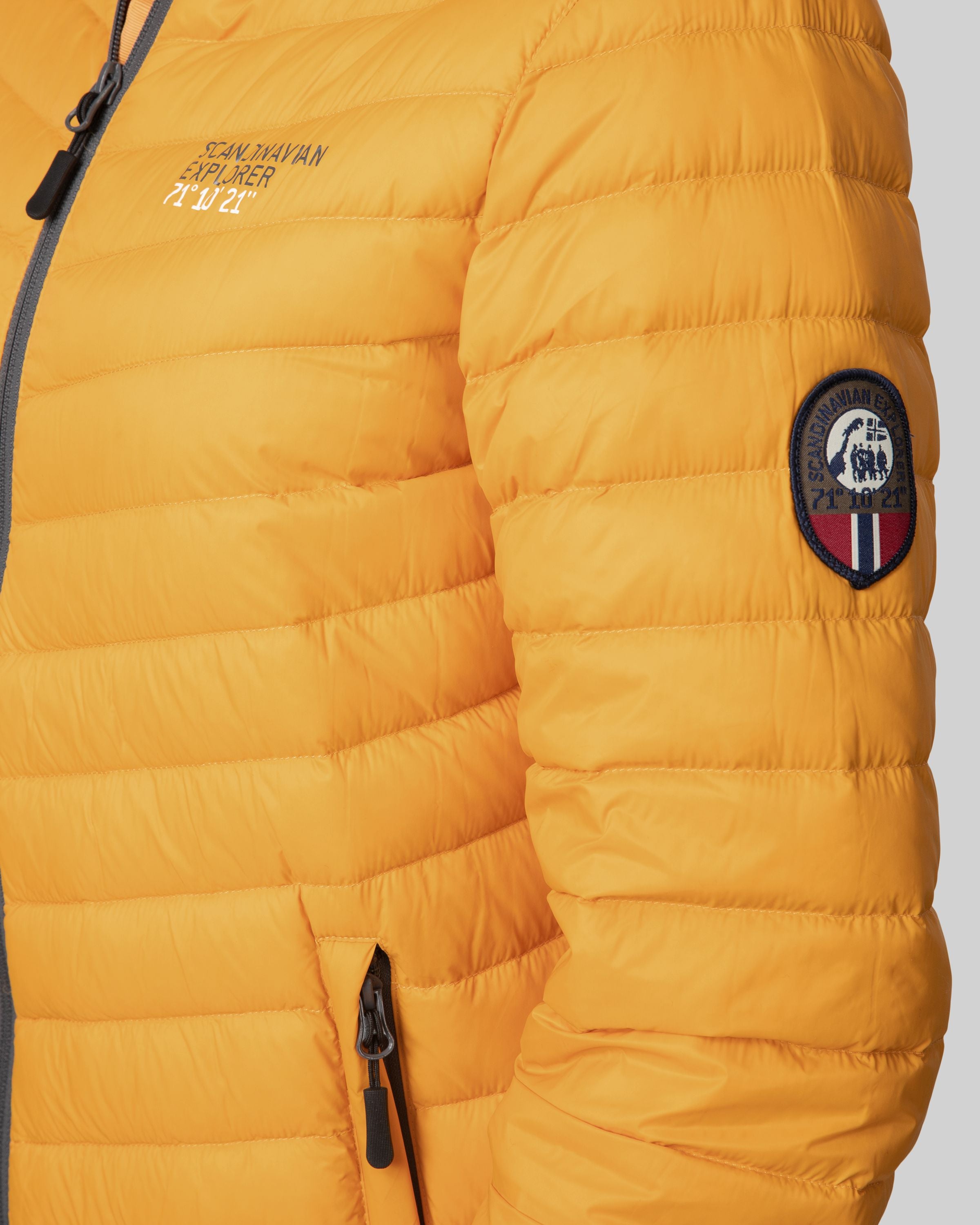 Scandinavian explorer  - Down Jacket Ultra Light Women - Yellow