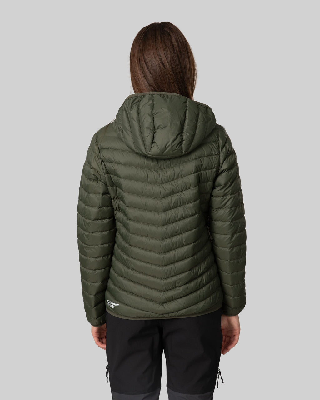 Scandinavian explorer  - Down Jacket Ultra Light Women - Dark green