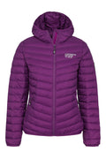 Scandinavian explorer  - Down Jacket Ultra Light Women - Dark purple