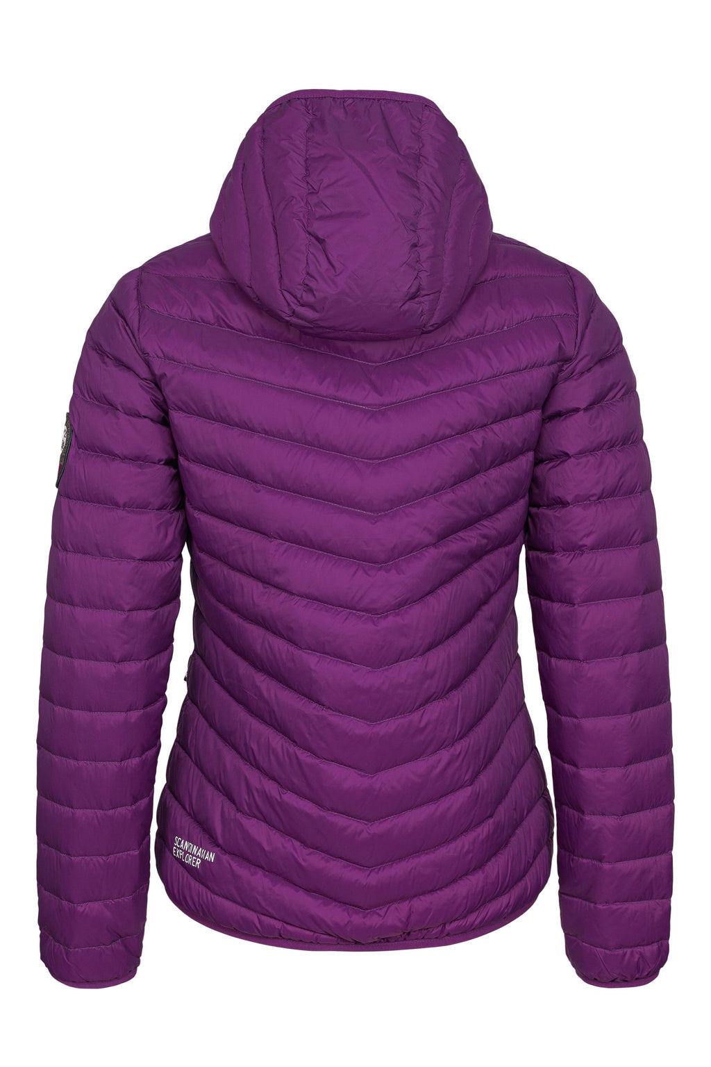 Scandinavian explorer  - Down Jacket Ultra Light Women - Dark purple