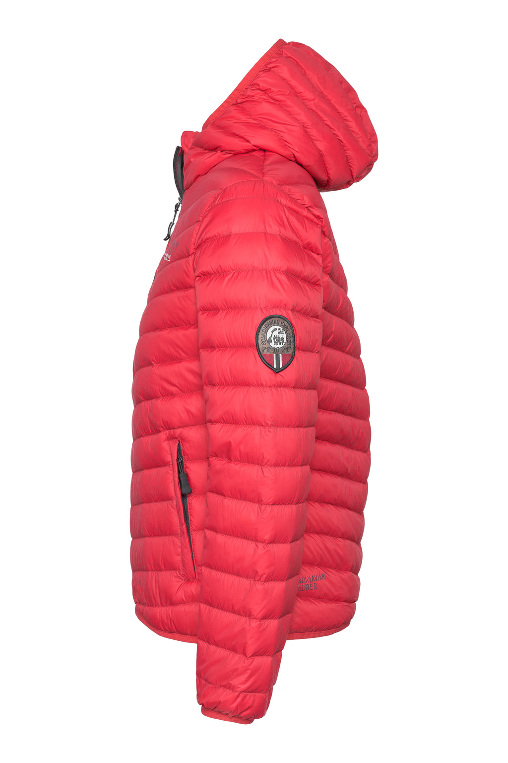Scandinavian explorer  - Down Jacket Ultra Light Women - Red