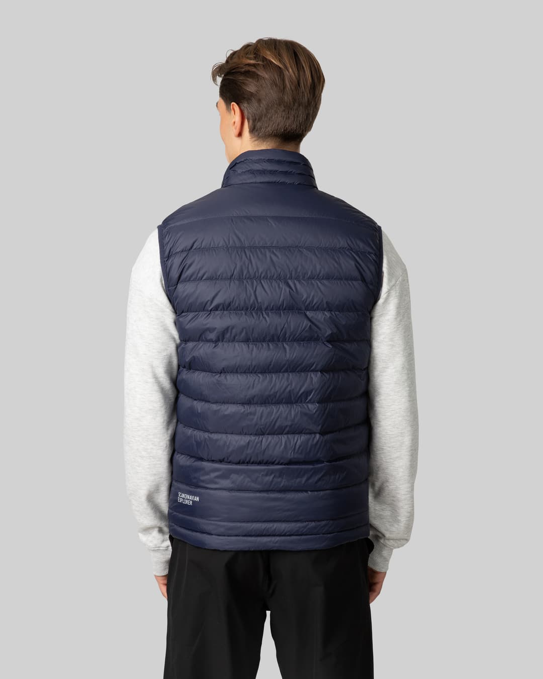 Unisex Ultra Light Down Vest - Blue Marine - Scandinavian Explorer