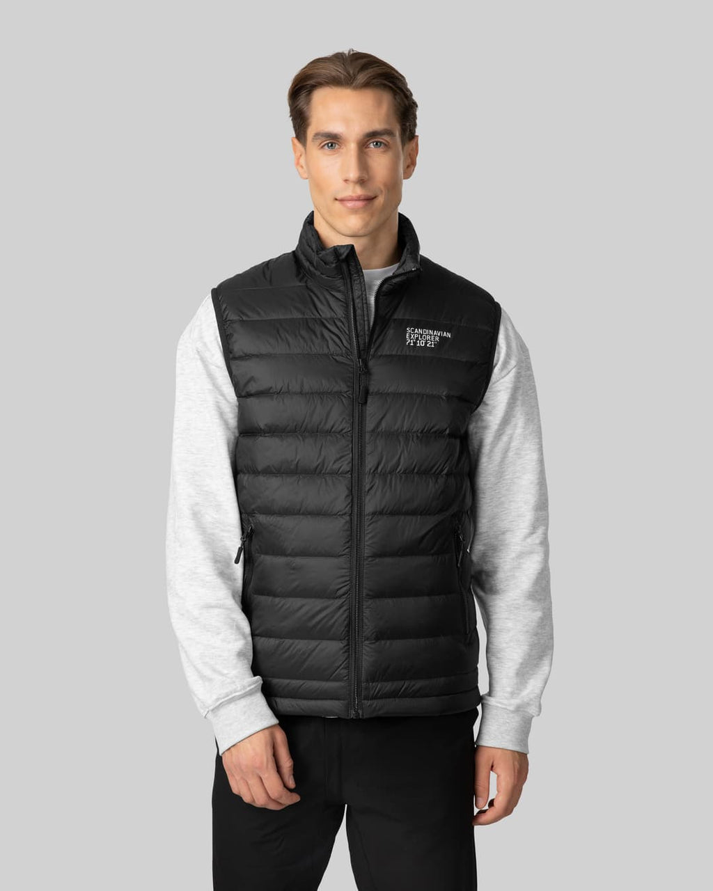 Unisex Ultra Light Down Vest - Black - Scandinavian Explorer