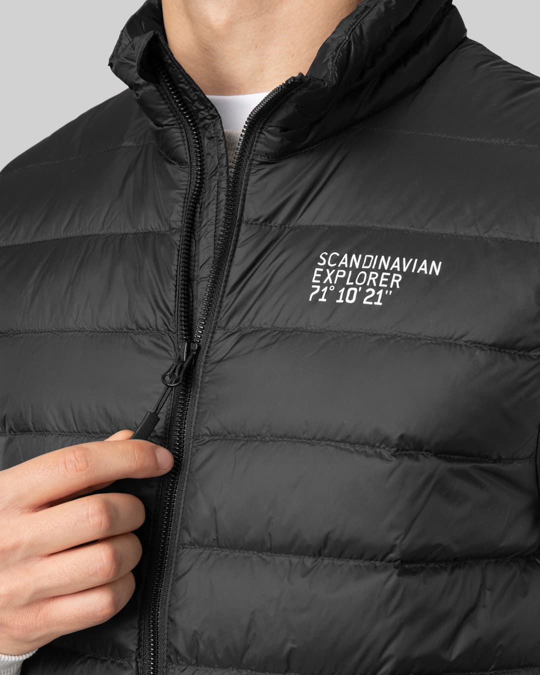 Unisex Ultra Light Down Vest - Black - Scandinavian Explorer