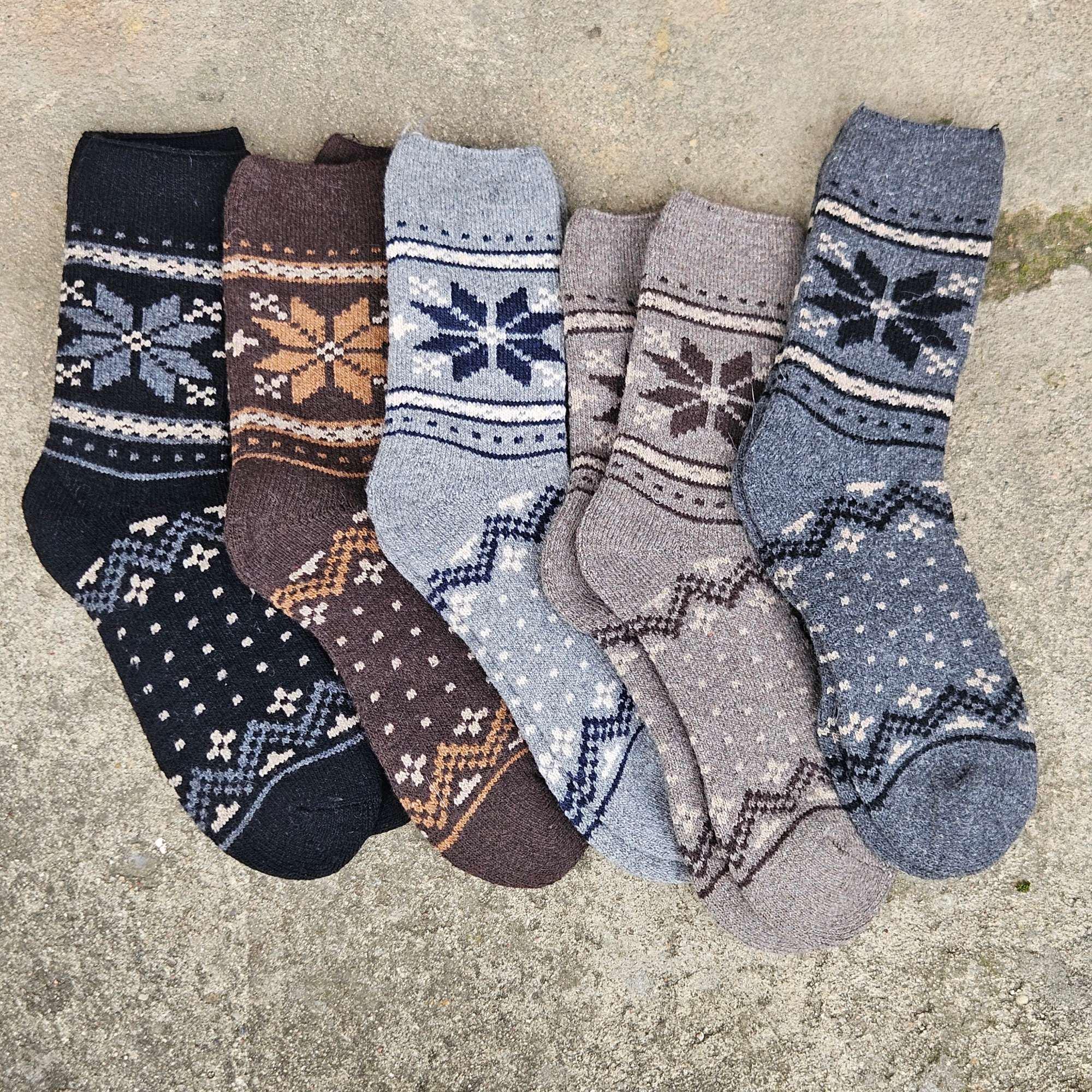 Alpaca Wool Socks - Warm, Breathable Nordic Wool Ankle Socks with Reinforced Arch Support