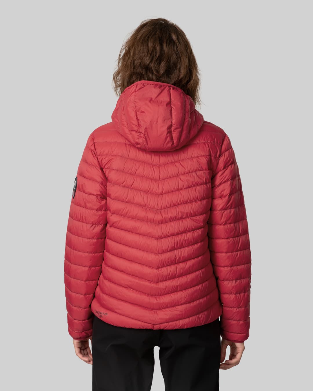 Scandinavian explorer  - Down Jacket Ultra Light Women - Red
