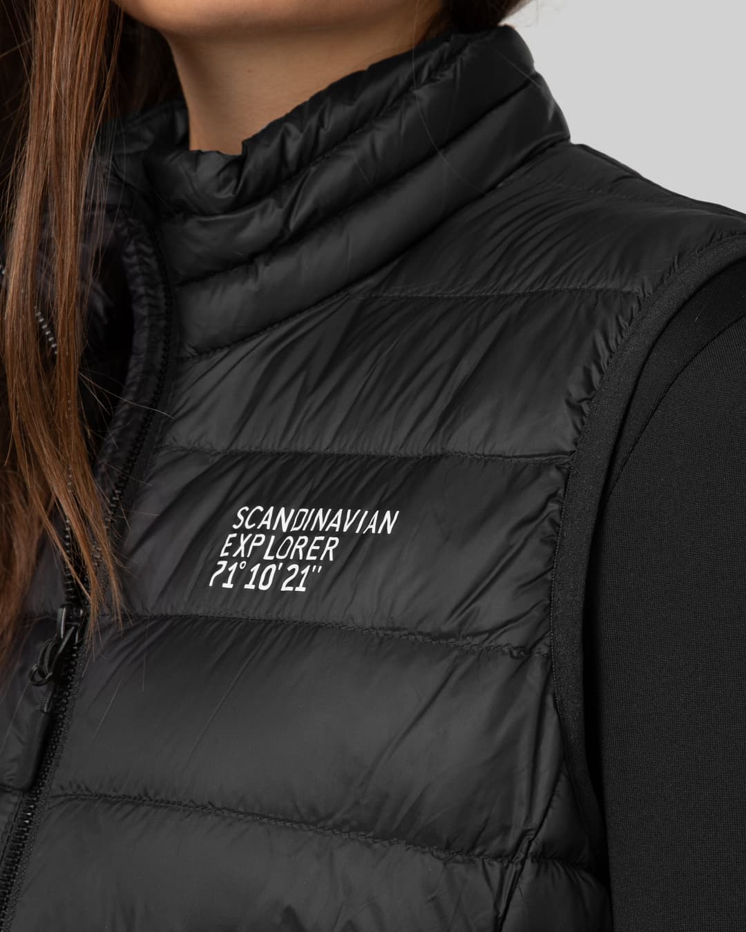Down Vest Ultra Light Women - Black - Scandinavian Explorer