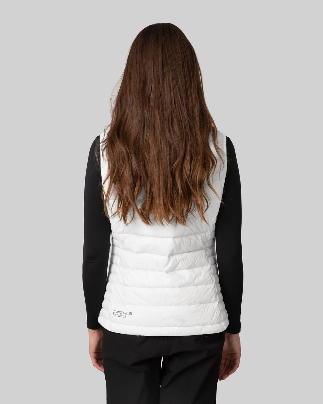 Down Vest Ultra Light Women - White - Scandinavian Explorer