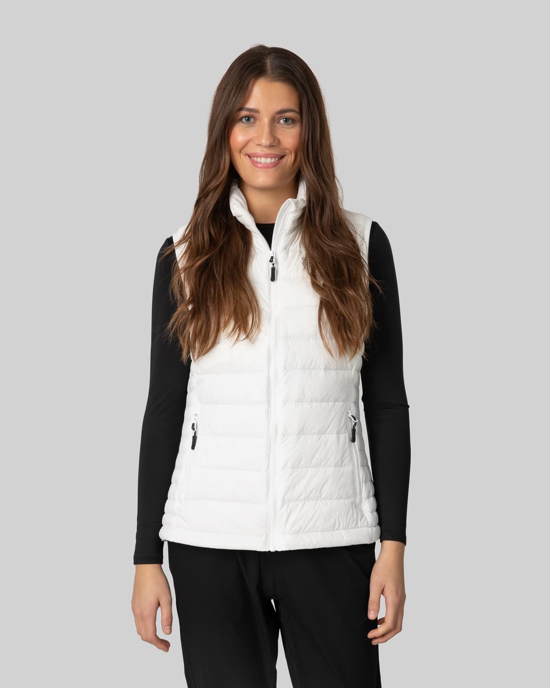 Down Vest Ultra Light Women - White - Scandinavian Explorer