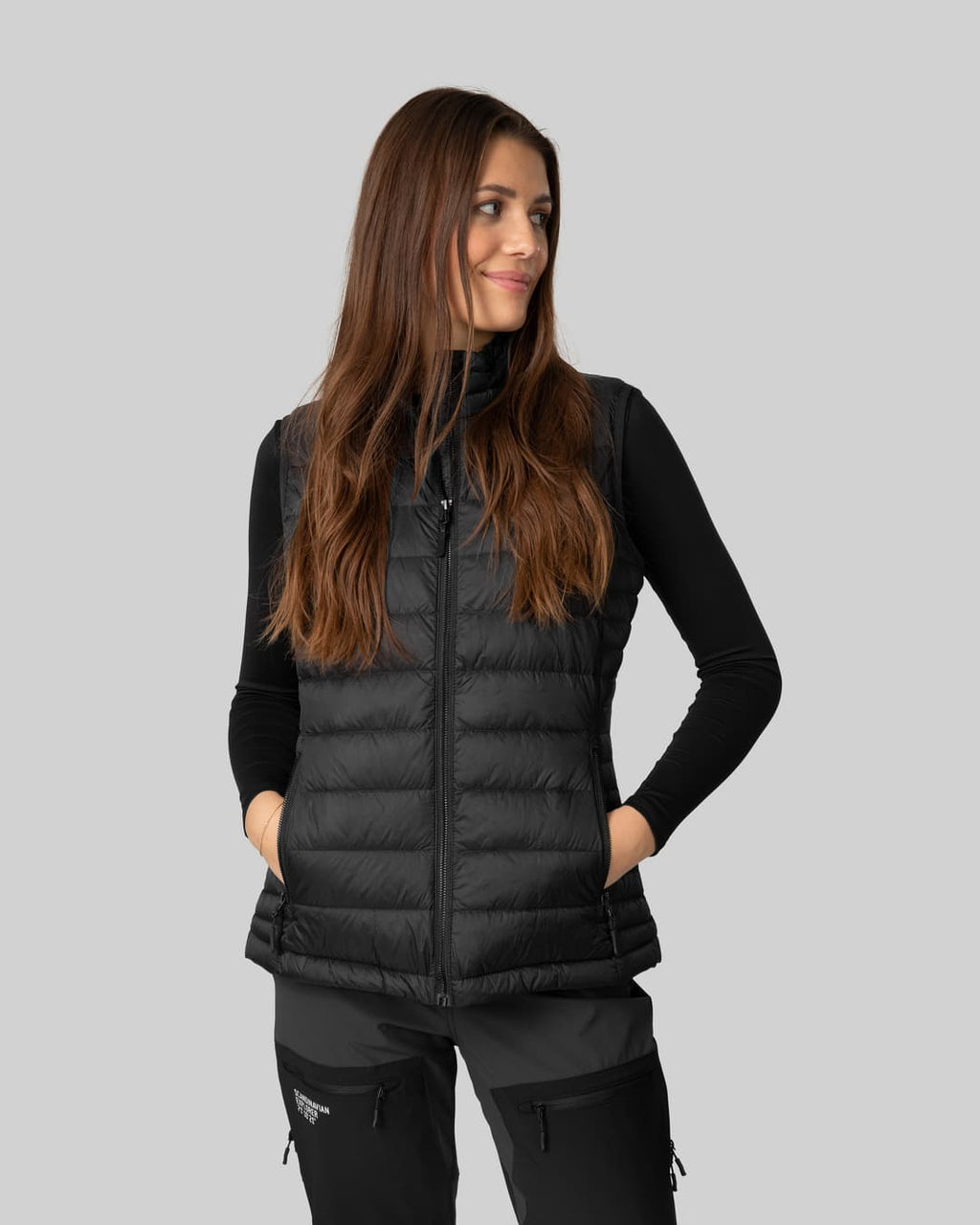 Down Vest Ultra Light Women - Black - Scandinavian Explorer