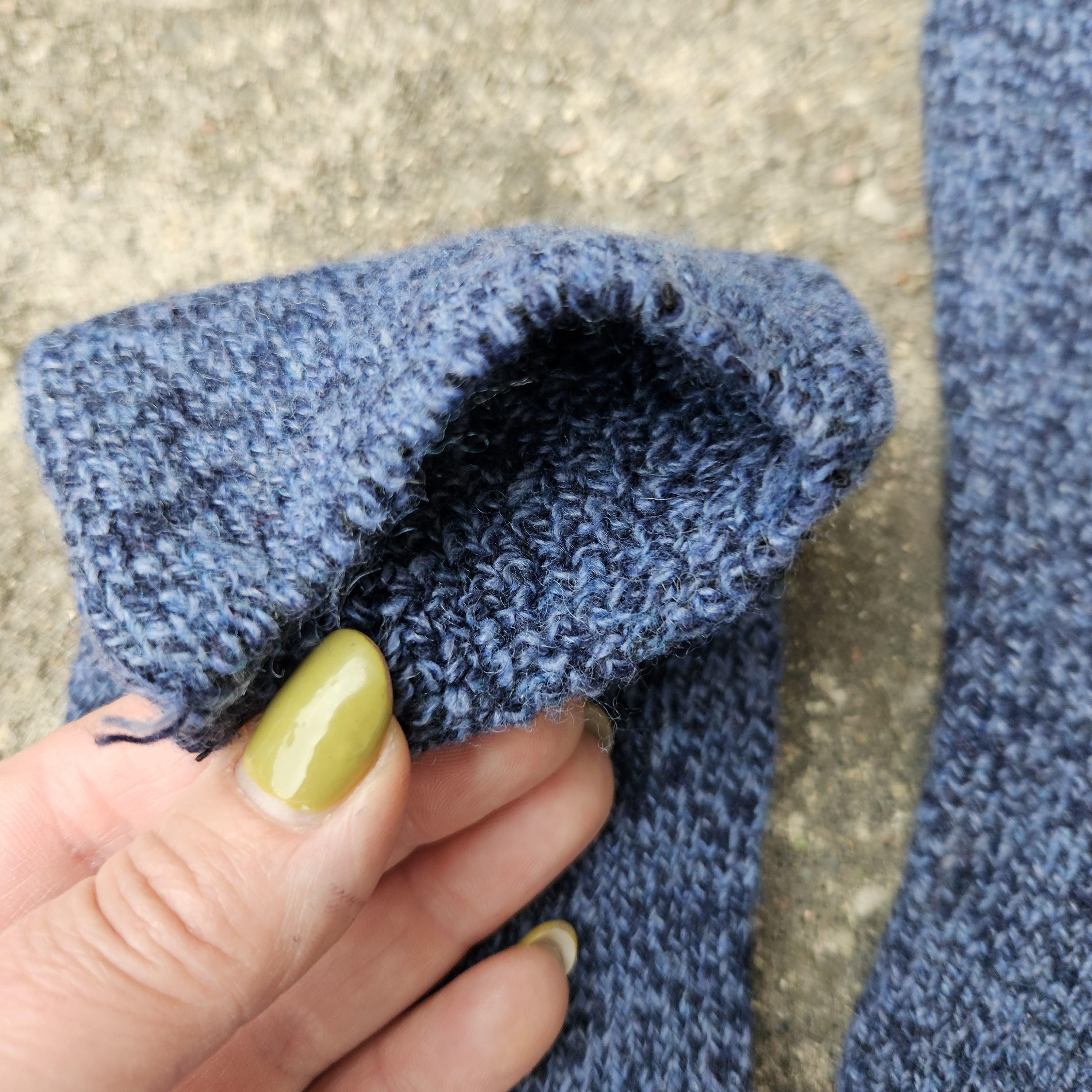 Alpaca Wool Socks – Thick Warm Winter Socks With Non Binding Top For Diabetic Swollen Feet