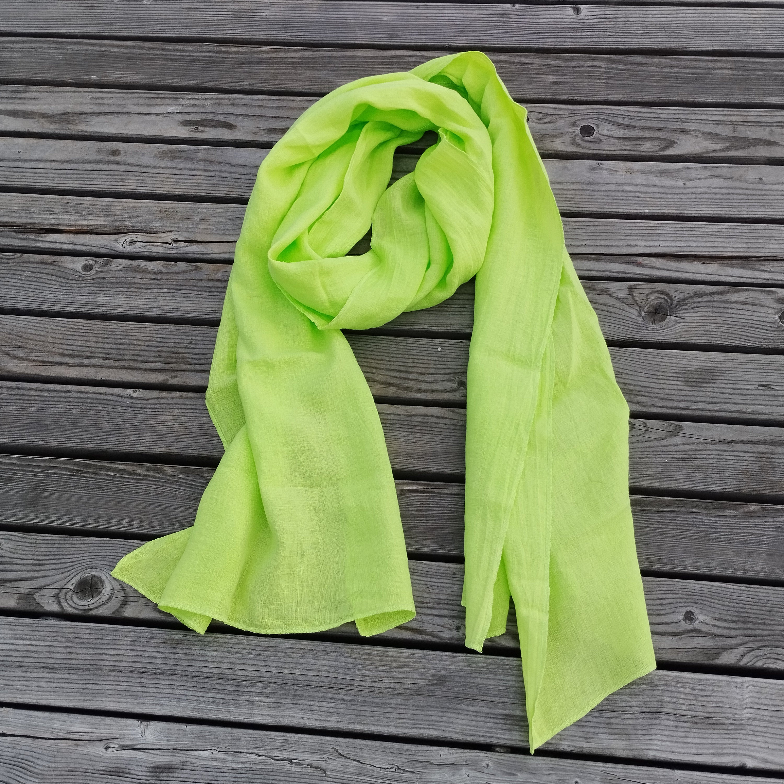 100% Linen Scarf unisex - Women Men - husband brother gift flax stole - large or skinny - Linen Gauze sheer Shawl father day present son