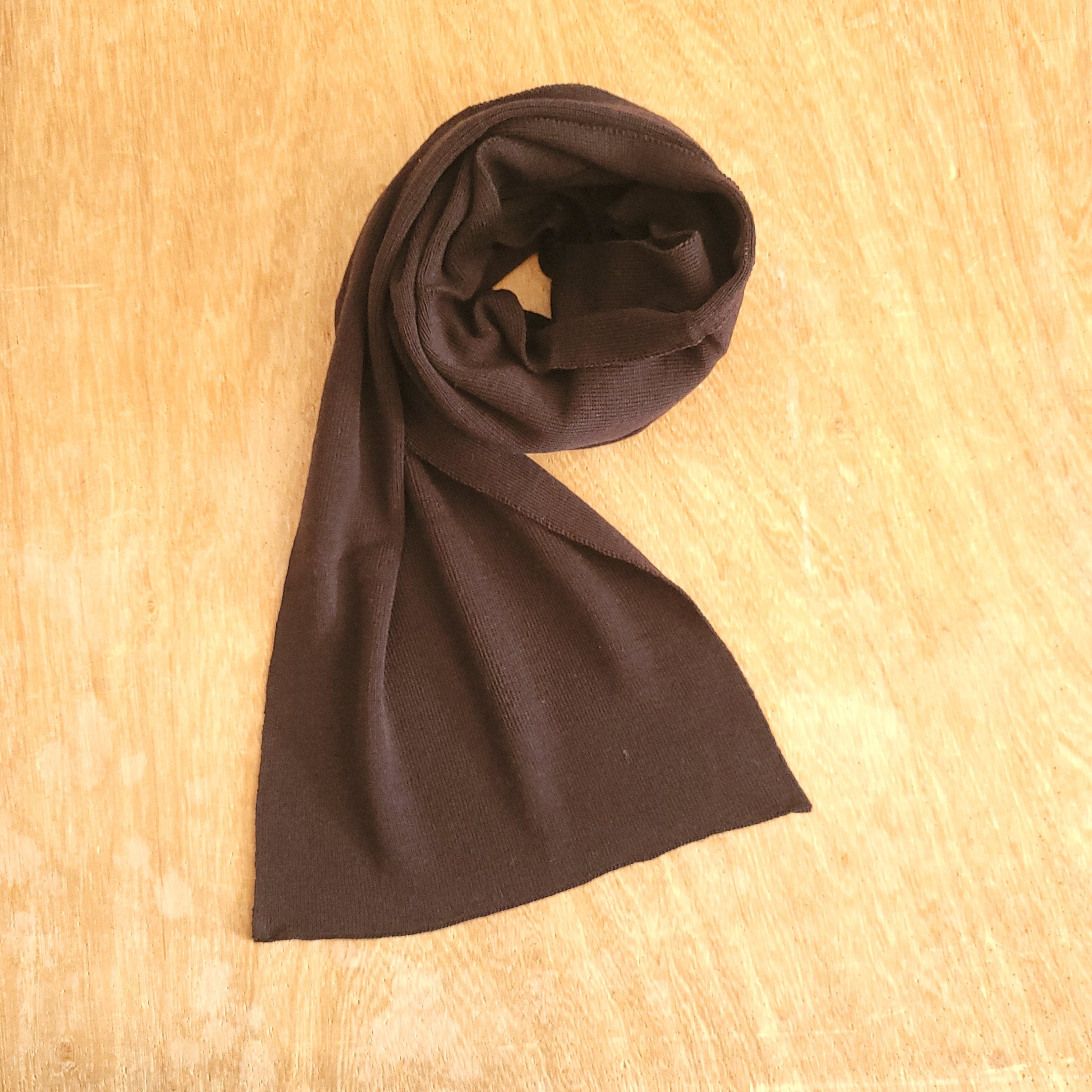 Merino Wool Scarf – Lightweight Thermal Wool Wrap, Soft Winter Scarf for Men & Women