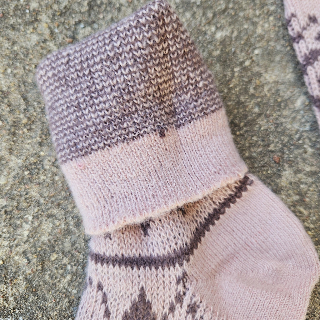 Alpaca Wool Socks – Warm Thick Winter Ankle Socks Unisex With Reinforced Arch Support
