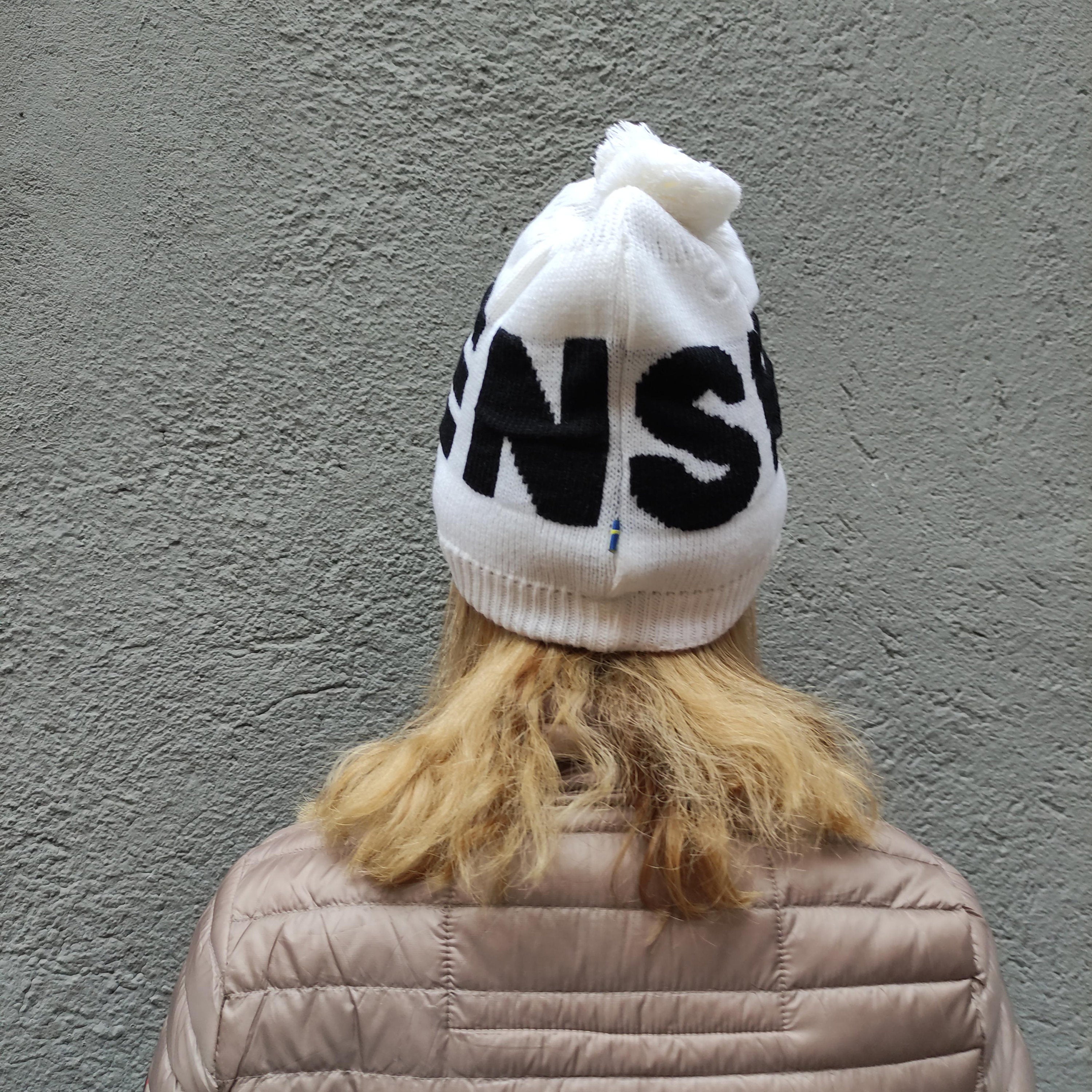 Wool Hat Sweden - Lightweight Knitted Wool Beanie With Pompom, Cozy Autumn Knit