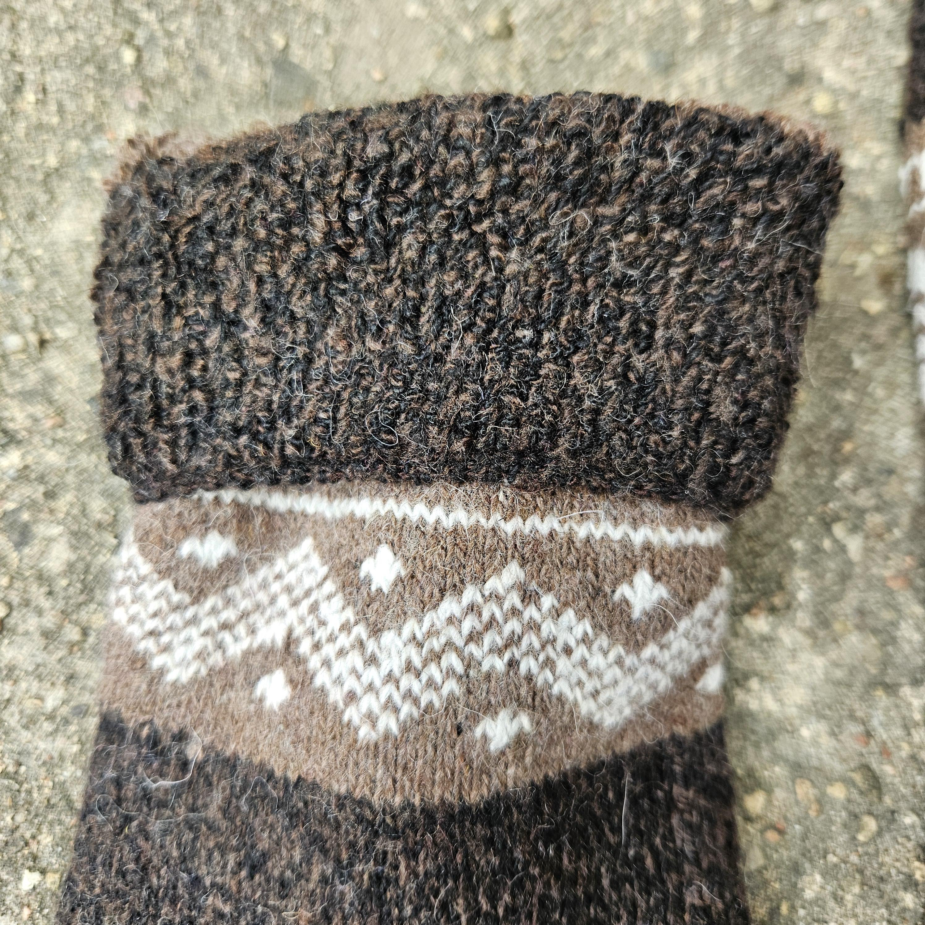 Alpaca Wool Socks – Thick Non Binding Ankle Socks for Diabetic Circulatory Support