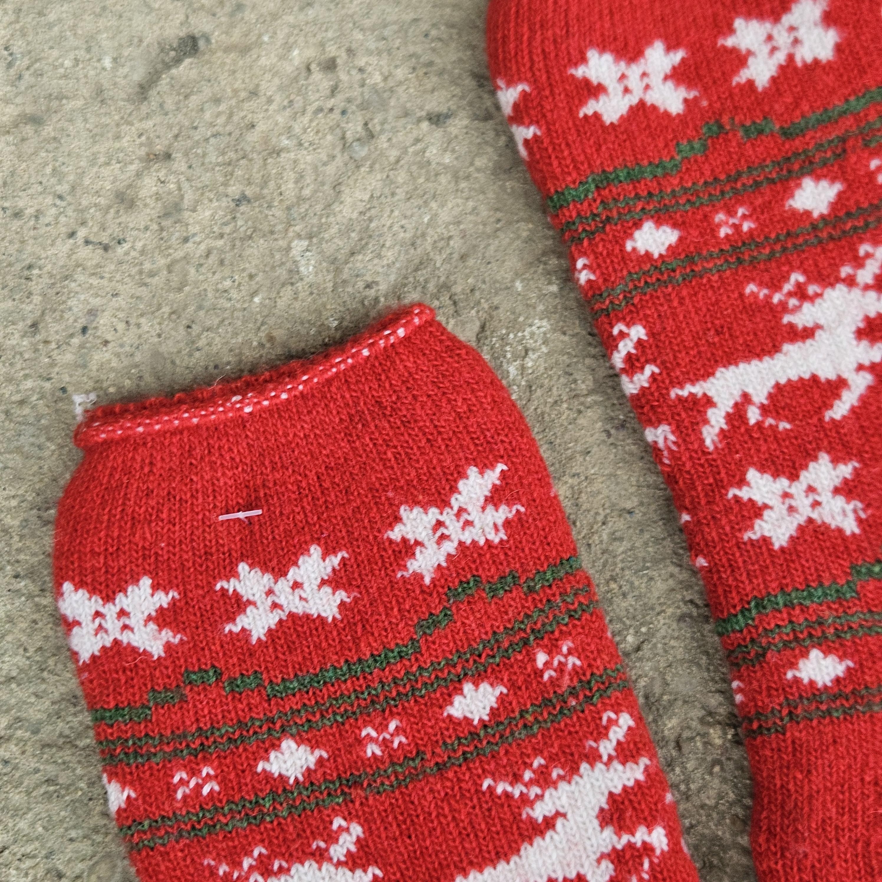 Alpaca Wool Socks - Nordic Christmas Warm Ankle Socks With Reinforced Arch Support
