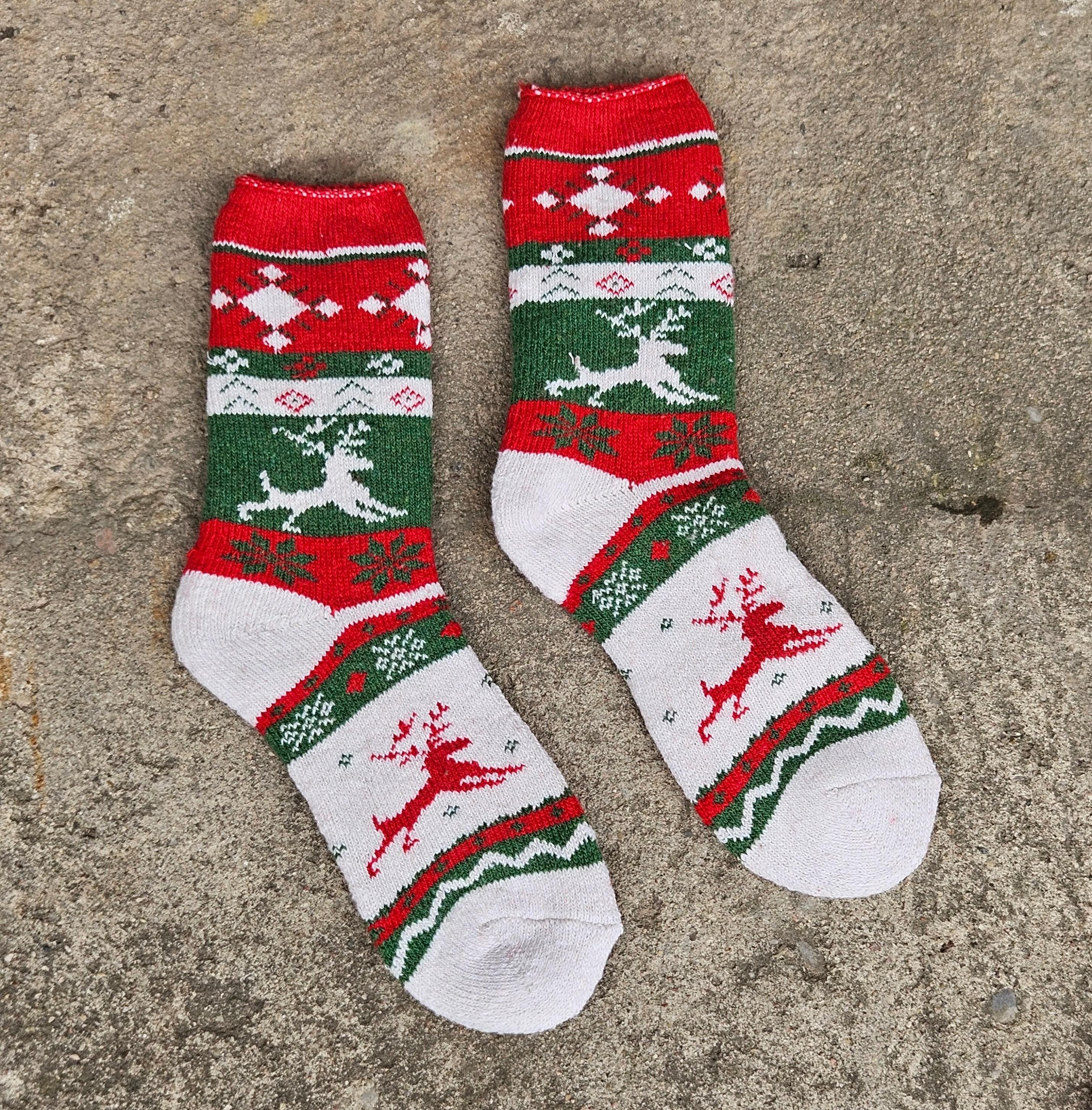 Alpaca Wool Socks - Nordic Christmas Warm Ankle Socks With Reinforced Arch Support