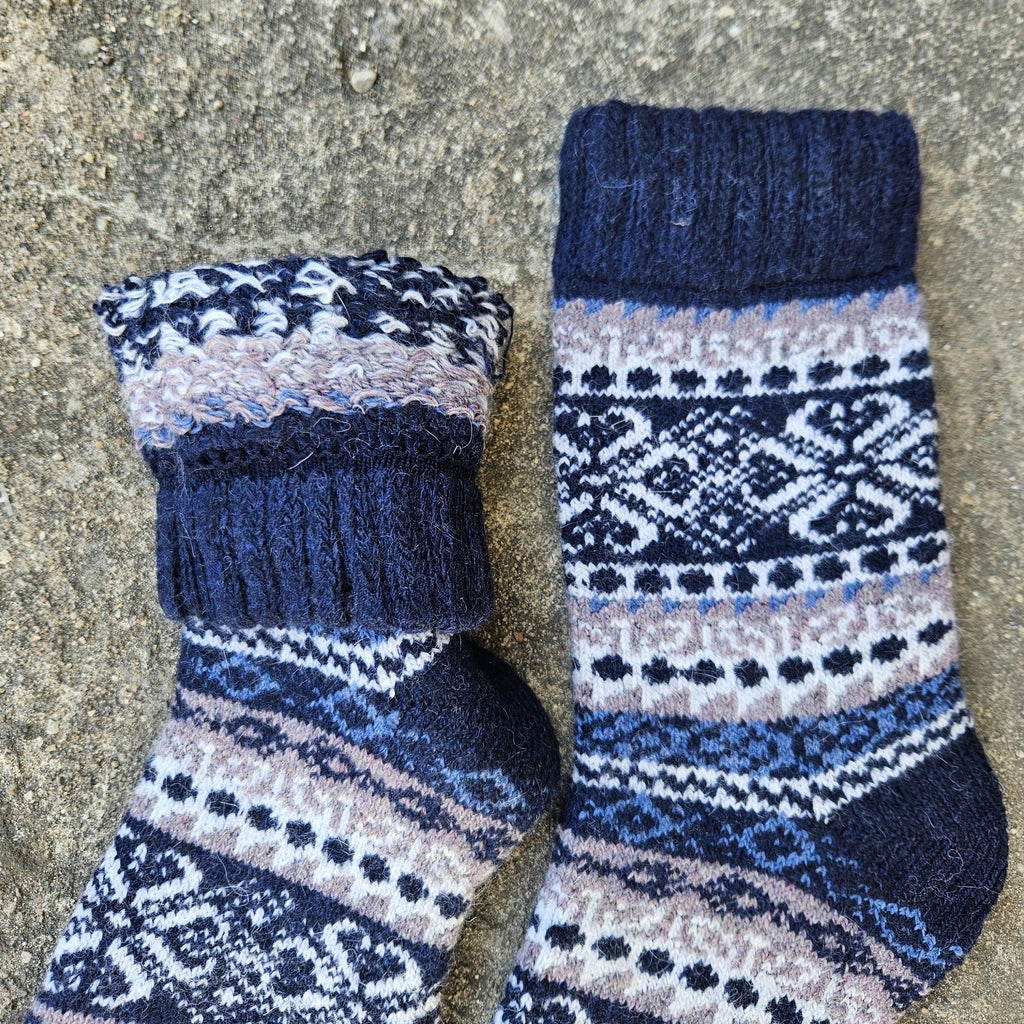 Alpaca Wool Socks – Warm Ankle Socks Unisex With Reinforced Arch Support