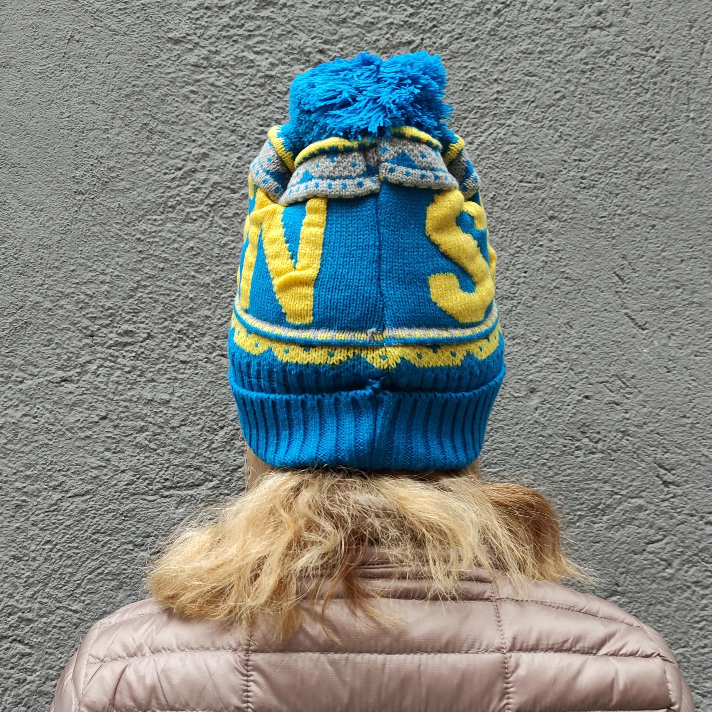 Nordic Wool Hat – Scandinavian Winter Hat with Fair Isle Pattern & Fleece Lining