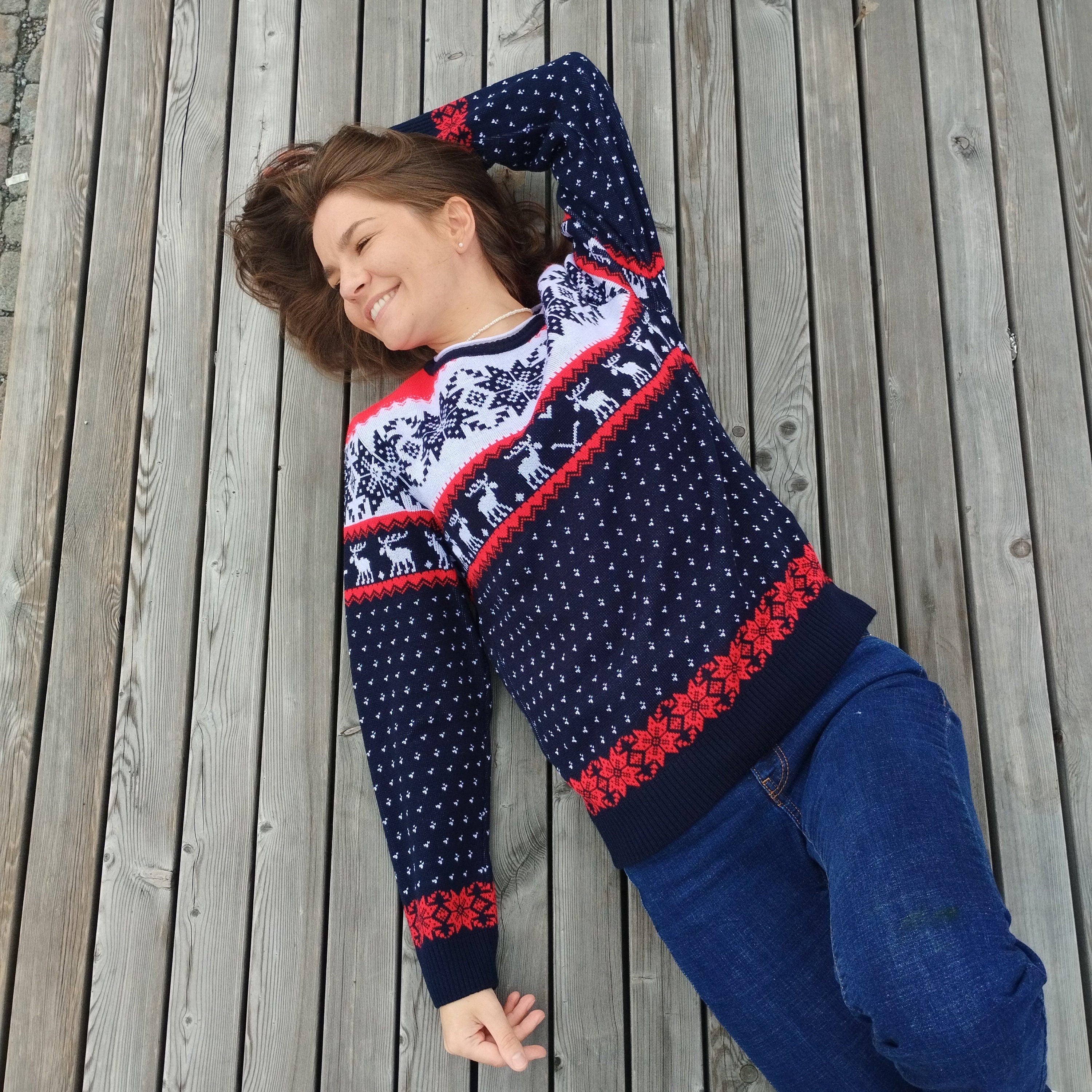 Wool Jumper Scandinavian Sweater – Lightweight Organic Wool Pullover For Winter Knitwear