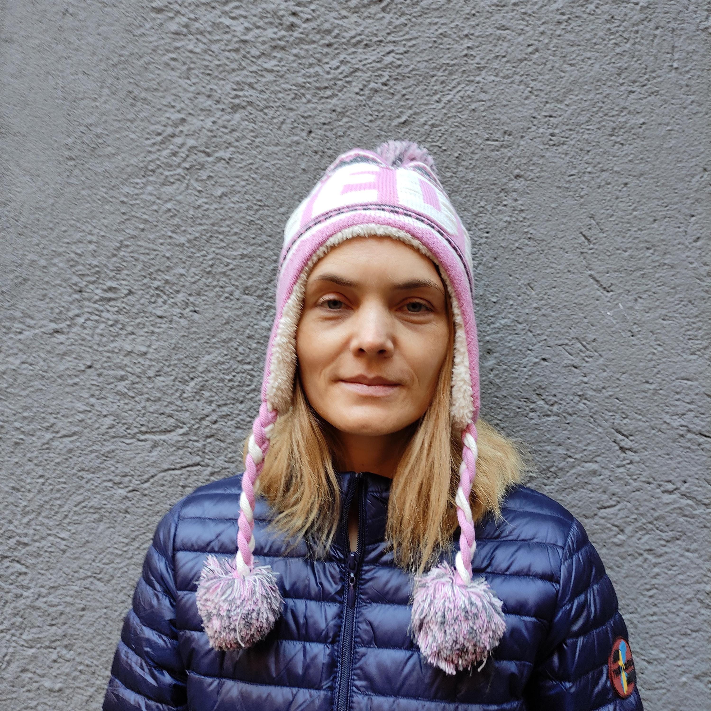 Merino Wool Hat - Soft Warm Winter Earflap Hat with Fleece Lining | Breathable Knitted Beanie