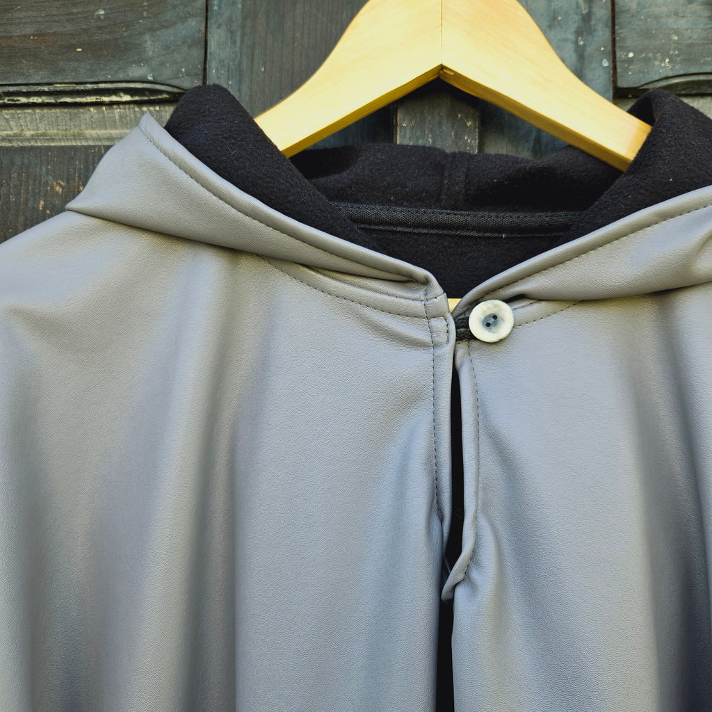 Waterproof Rain Poncho OLAND - Unisex Lightweight Hooded Ruana Cape | Windproof Outdoor Rainwear