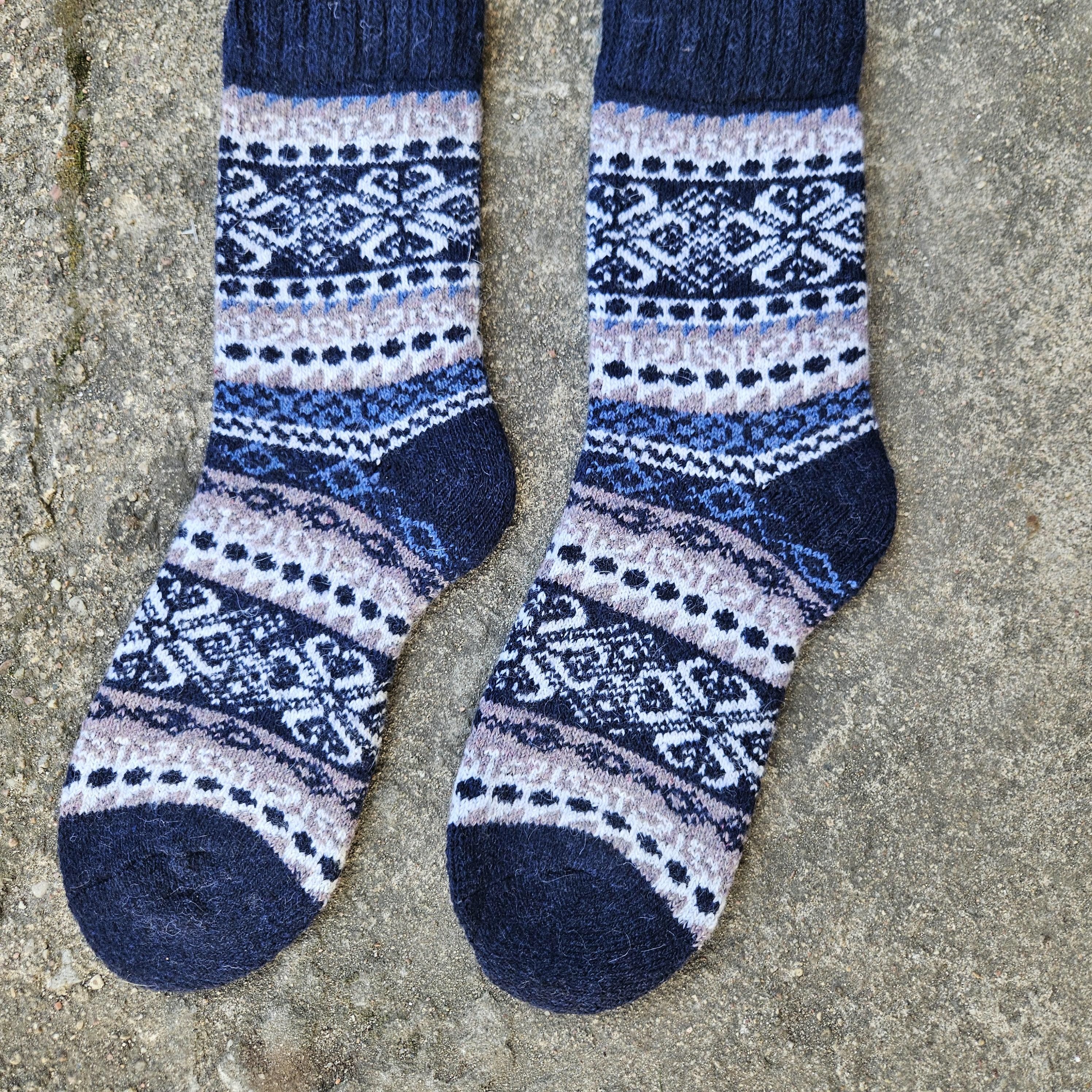 Alpaca Wool Socks – Warm Thermal Hiking Socks With Reinforced Arch Support