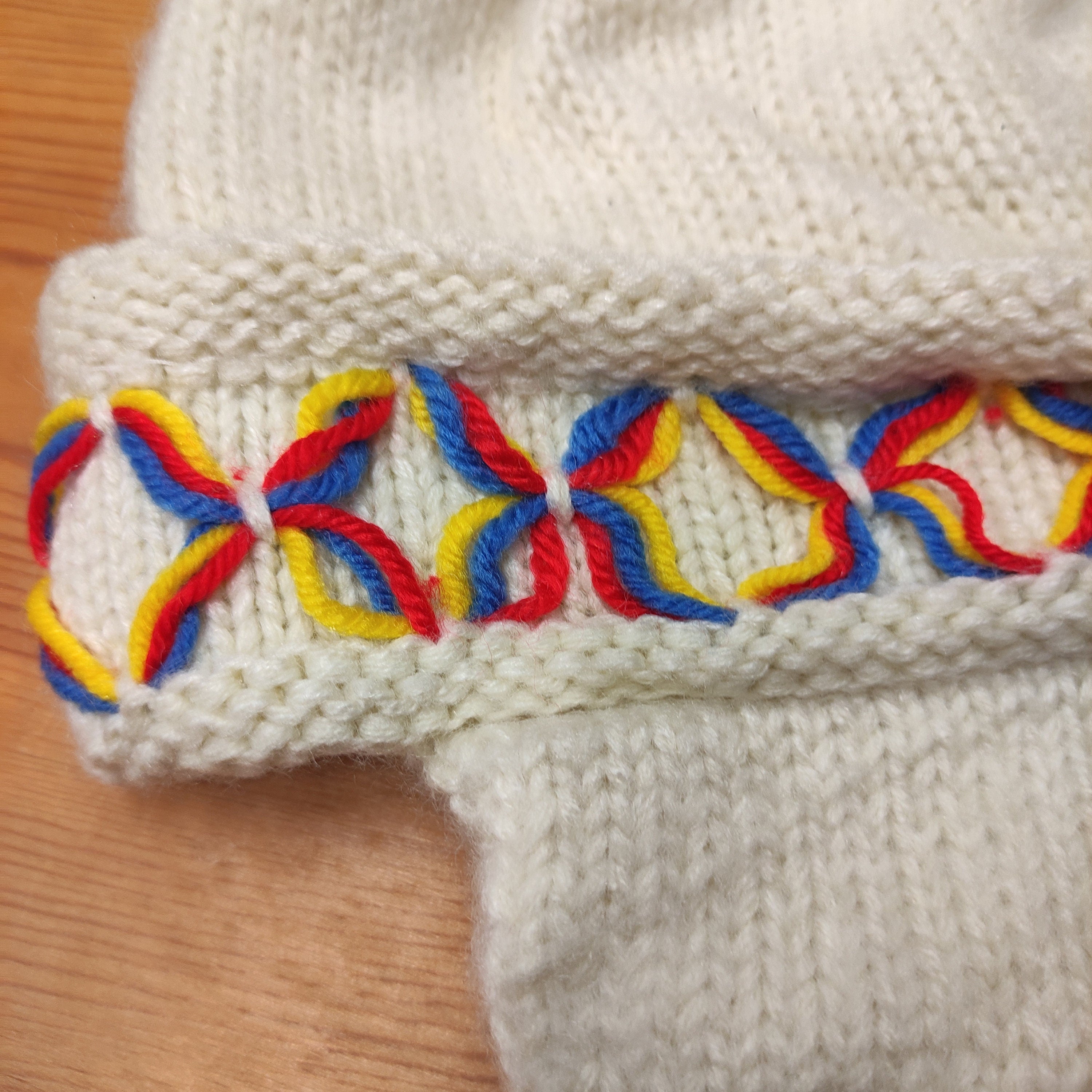 Lovikka Wool Mittens Featuring Knitted Wool Scarf and Cosy Hat | Northern Sweden Handmade Set