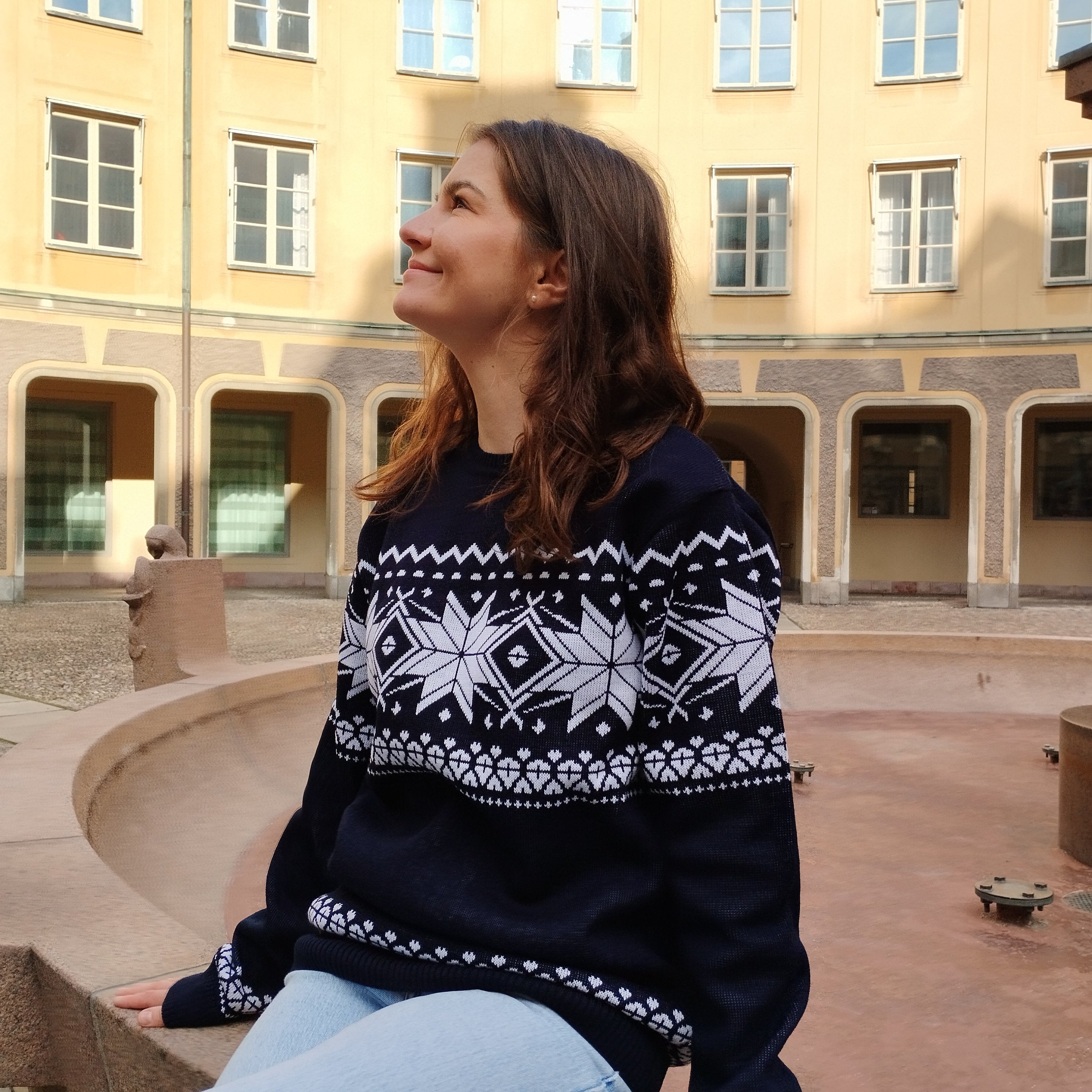 Scandinavian Wool Jumper – Lightweight Nordic Knitwear Pullover | Organic Wool Blend