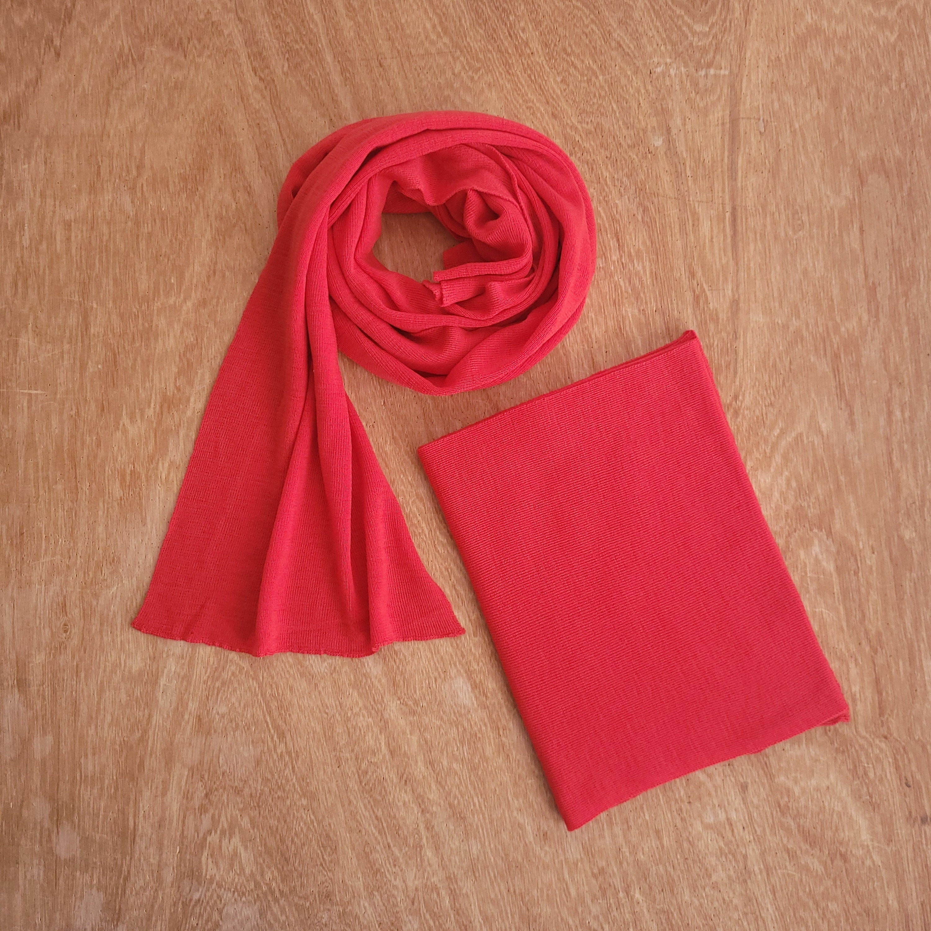 Merino Wool Scarf - Soft Lightweight Washable Wool Scarf | Thermal Neckwear
