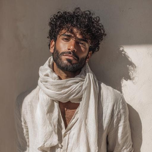 Linen Scarf – Unisex Sheer Gauze Wrap | Soft Flax Stole | Large & Skinny Options