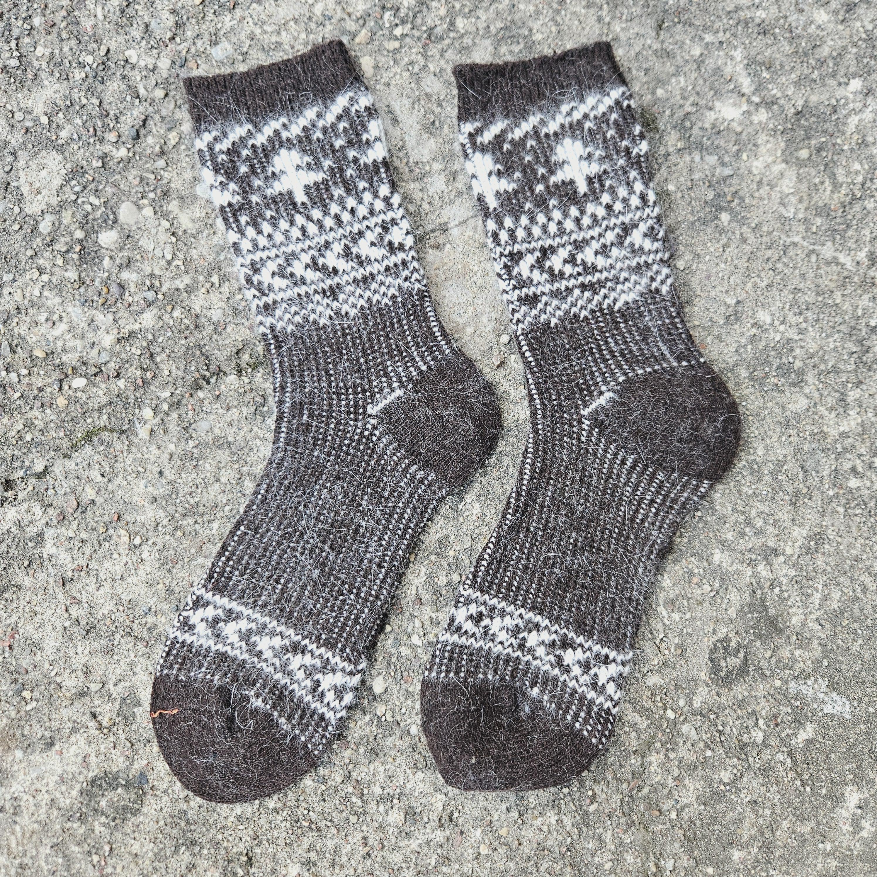 Alpaca Wool Socks – Warm Thermal Ankle Socks With Reinforced Arch Support