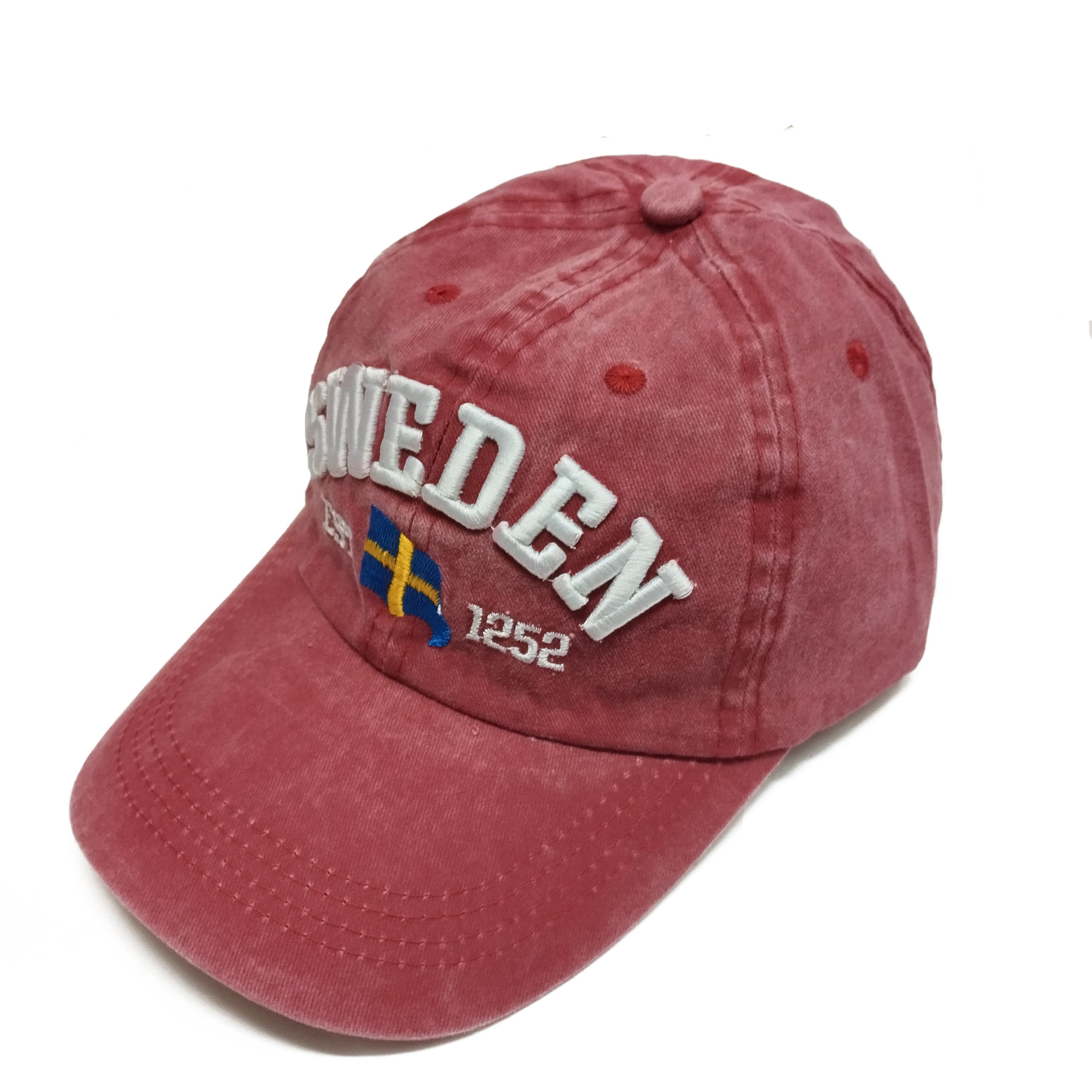 Sweden Cap Hat with Scandinavian Sweden Flag