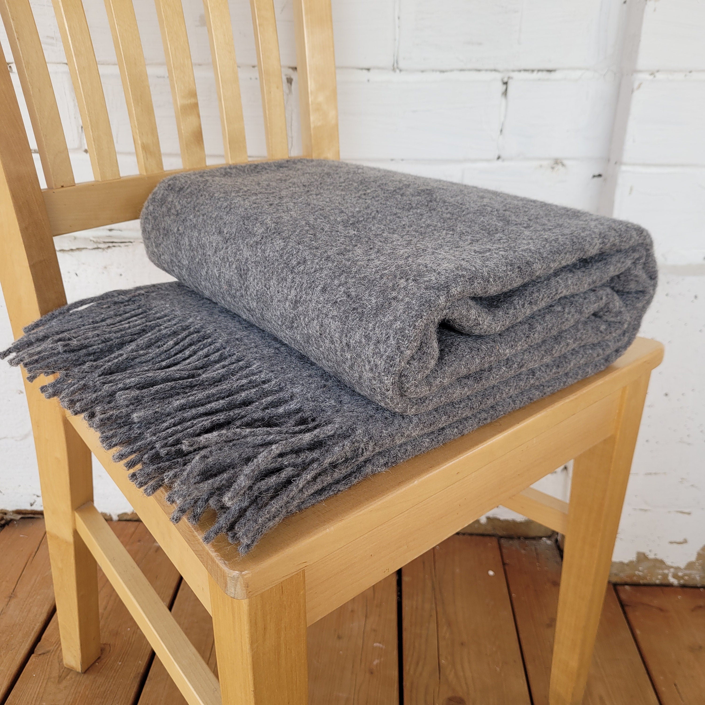 New Zealand wool BURGUNDY KOPA blanket natural throw plaid IN2NORD Europe home decor all seasons outdoor solid colour WINE red green