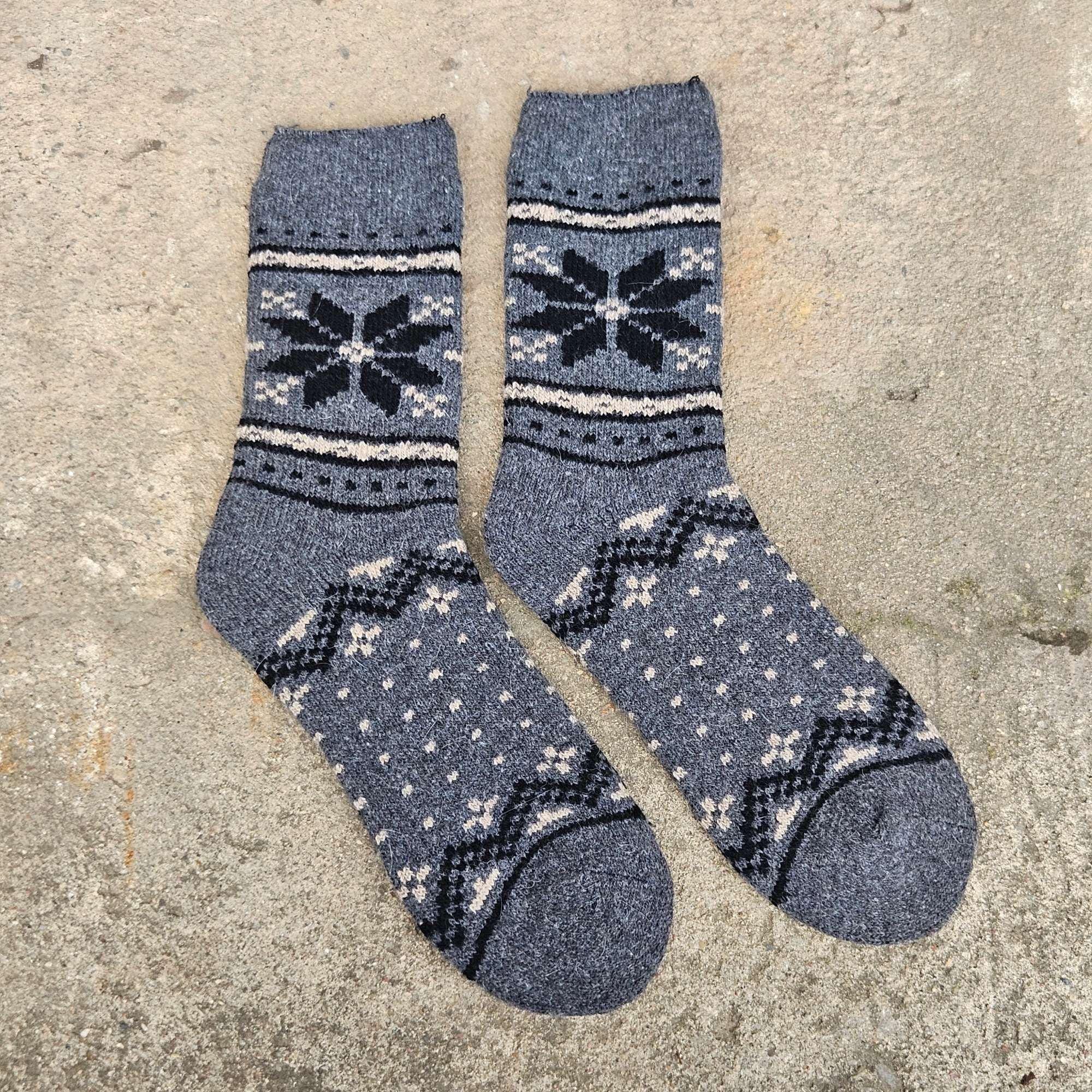Alpaca Wool Socks – Warm, Breathable Ankle Socks Unisex With Reinforced Arch Support