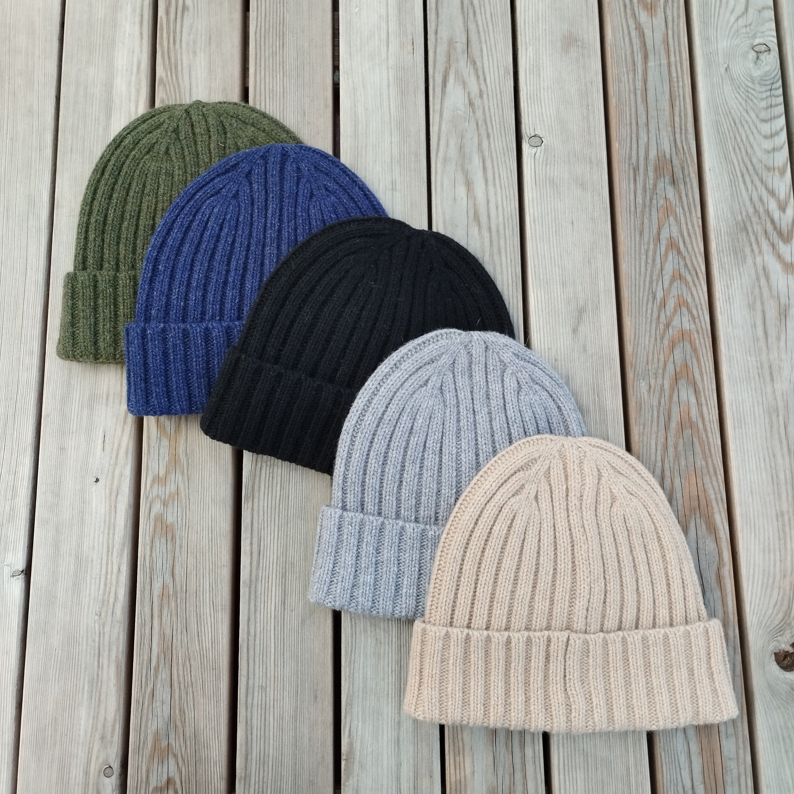 Wool fisherman beanie, CHUNKY merino wool knit cap man, slouchy beanie hat, Unisex cuffed adult hat for men and women, winter accessories