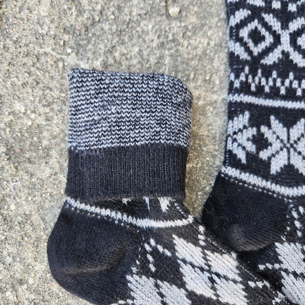 Alpaca Wool Socks – Warm Thick Winter Ankle Socks Unisex With Reinforced Arch Support