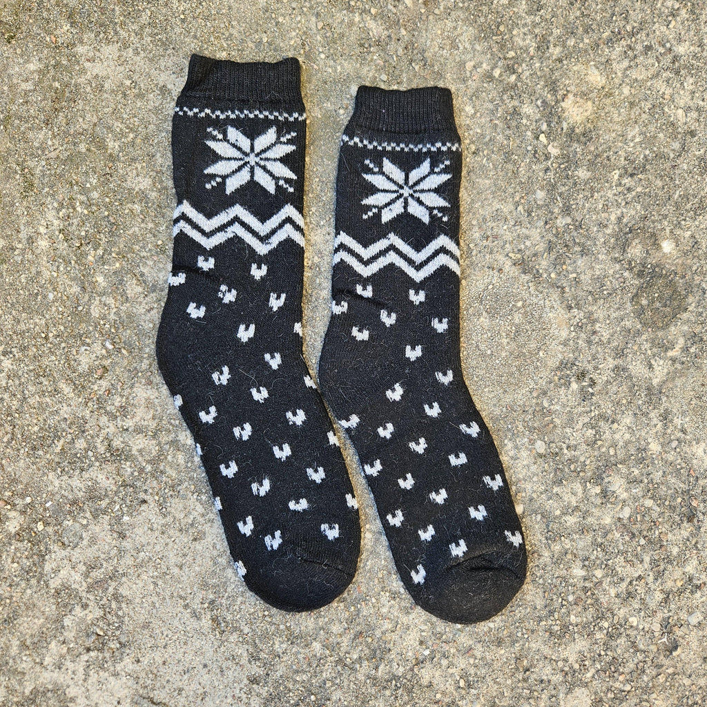 Thicker Merino Wool Socks – Nordic Warm Hiking Socks for Men & Women, Extra Thick