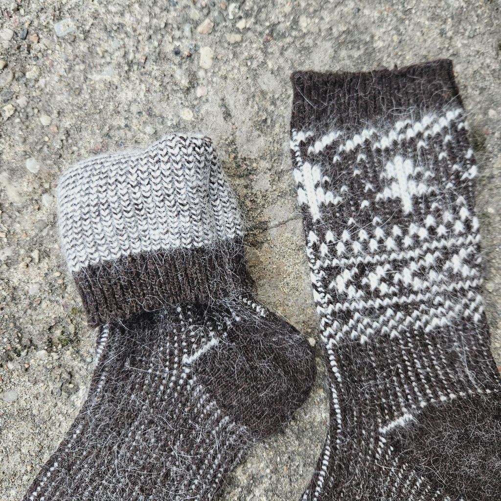 Alpaca Wool Socks – Warm Thermal Ankle Socks With Reinforced Arch Support
