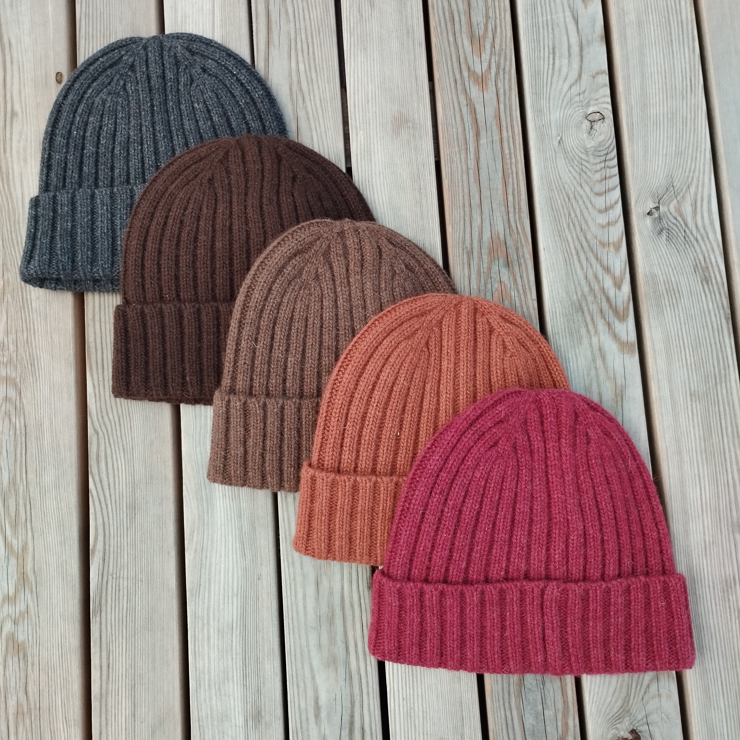 Wool fisherman beanie, CHUNKY merino wool knit cap man, slouchy beanie hat, Unisex cuffed adult hat for men and women, winter accessories