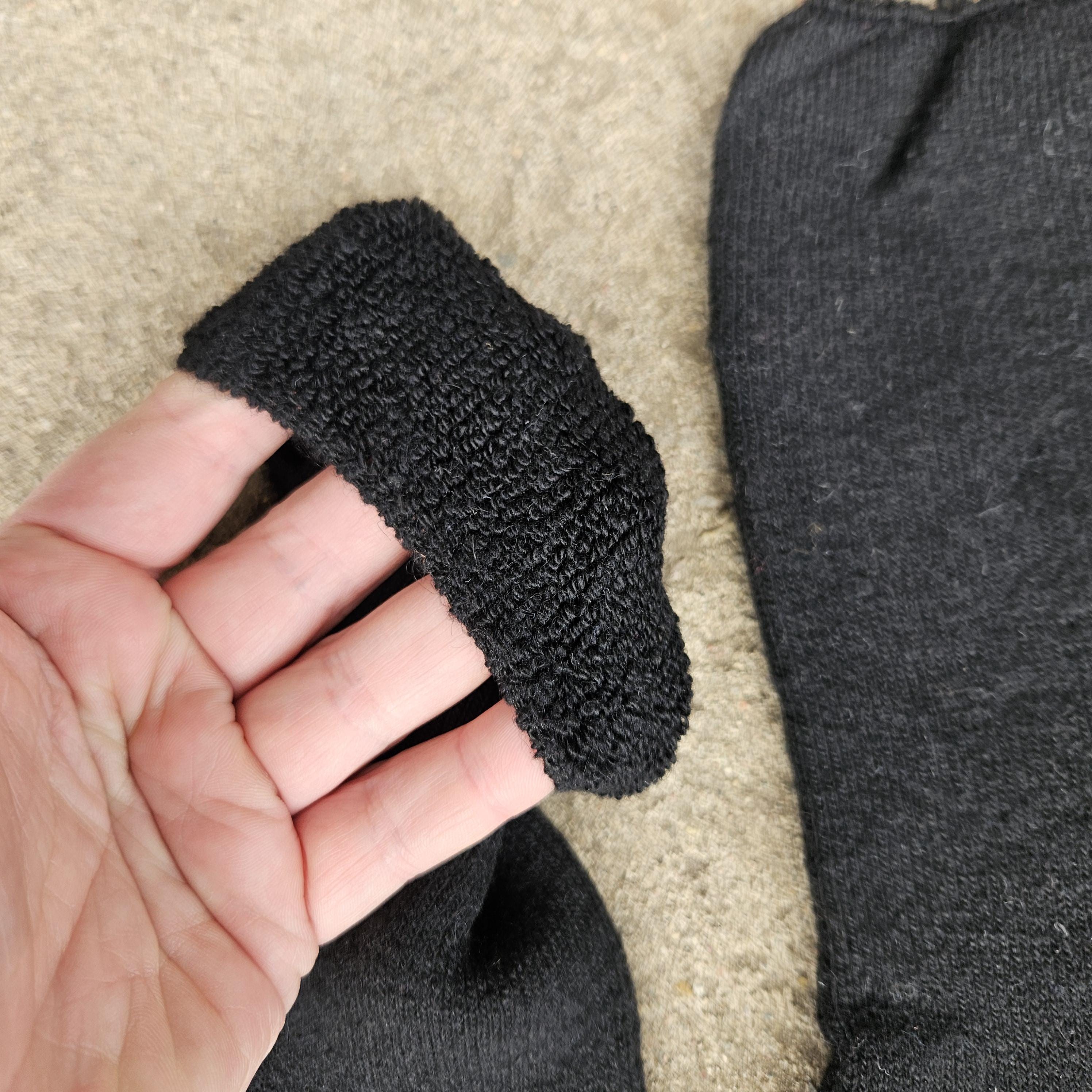 Thicker Merino Wool Socks - Warm Ankle Socks With Wide Non-Binding Top For Diabetic Circulatory Support