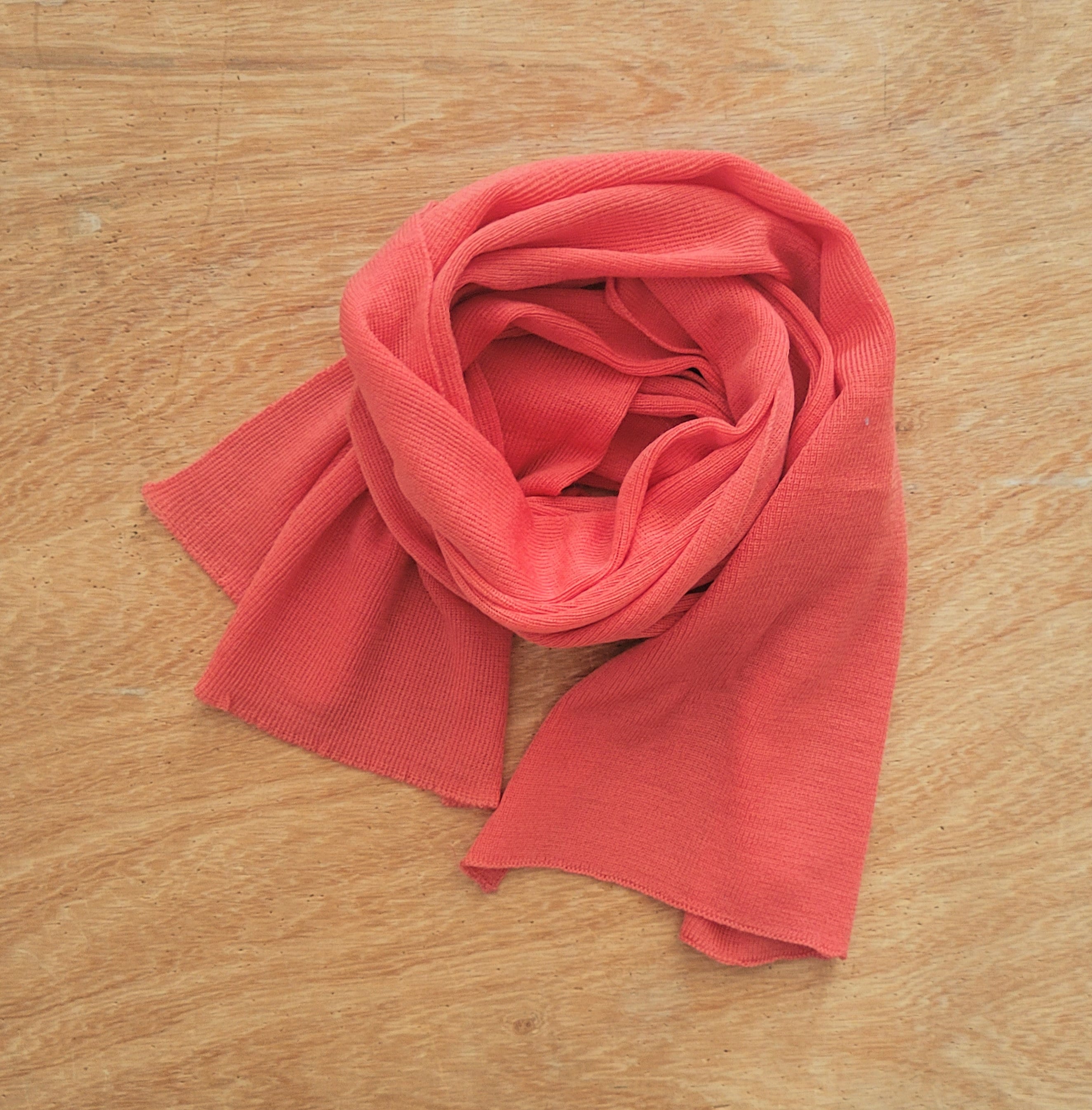 Merino Wool Scarf - Lightweight, Soft Warm Scarf | Machine Washable Pink Wool Accessory