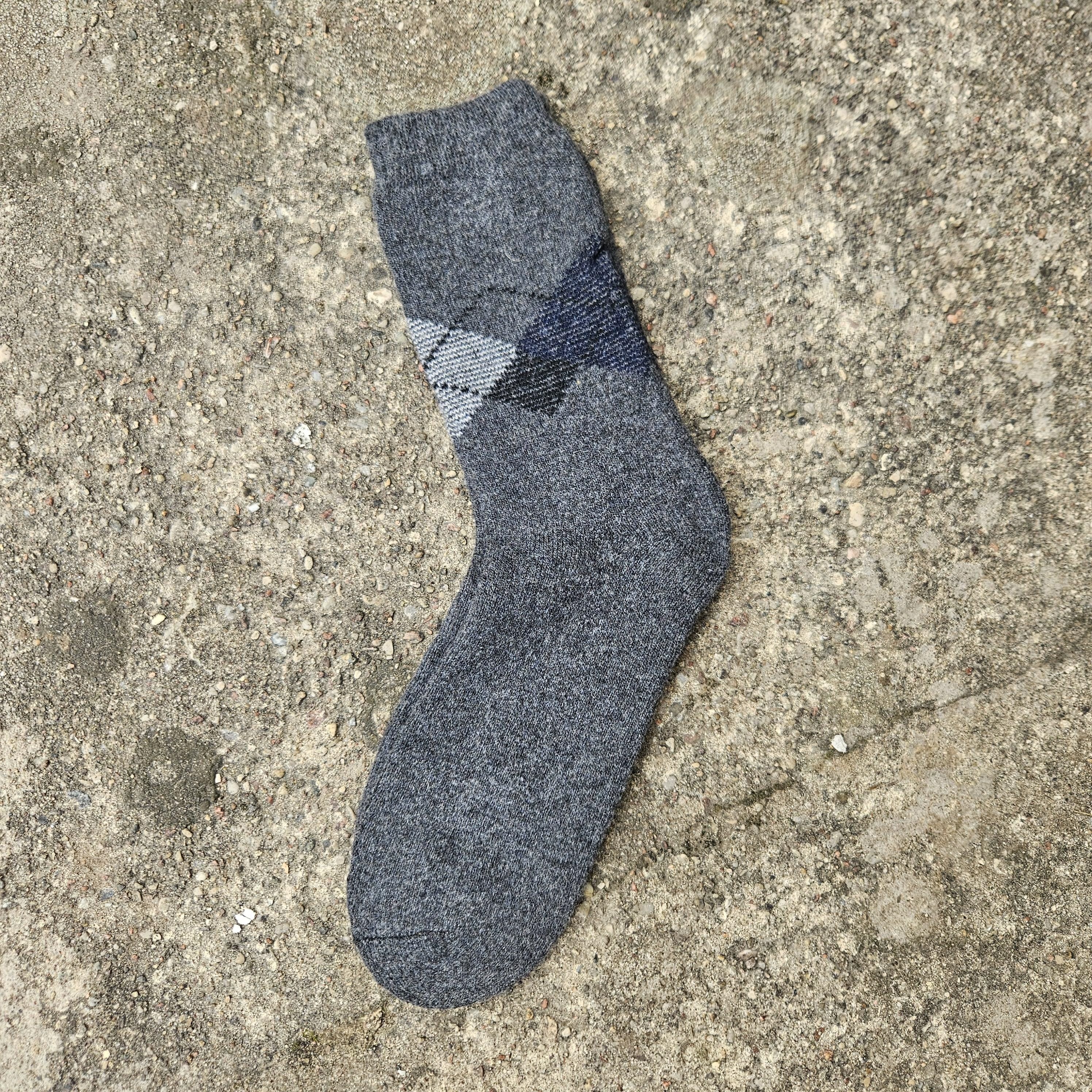 Merino Wool Socks – Thin, Warm Hiking Socks for Men & Women | Classic Gray