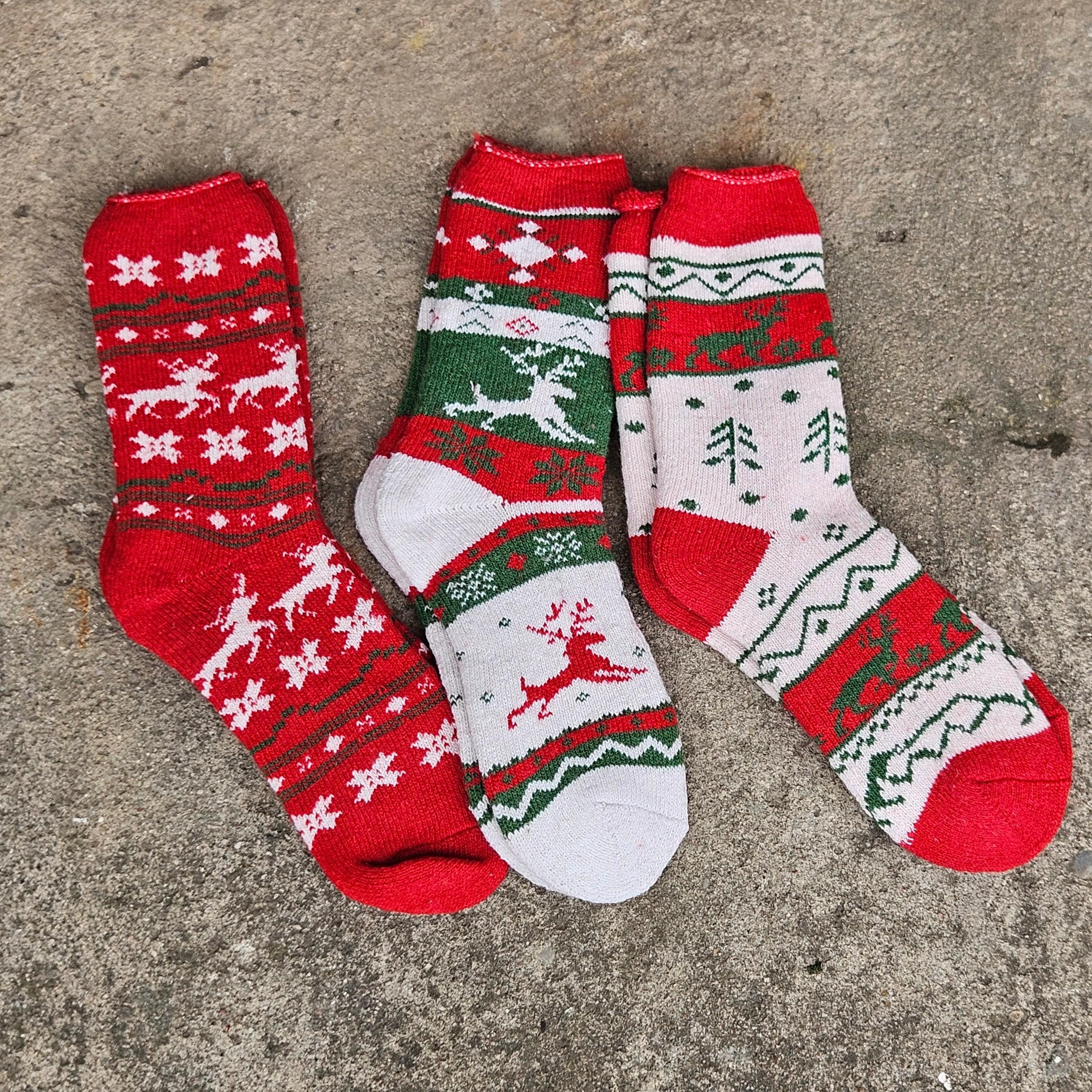 Alpaca Wool Socks - Nordic Christmas Warm Ankle Socks With Reinforced Arch Support